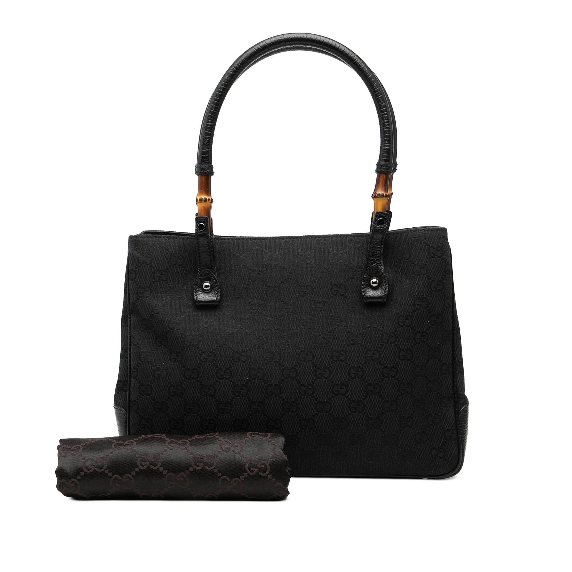 Gucci GG Canvas Bamboo Tote Size ONE SIZE - 8 Thumbnail