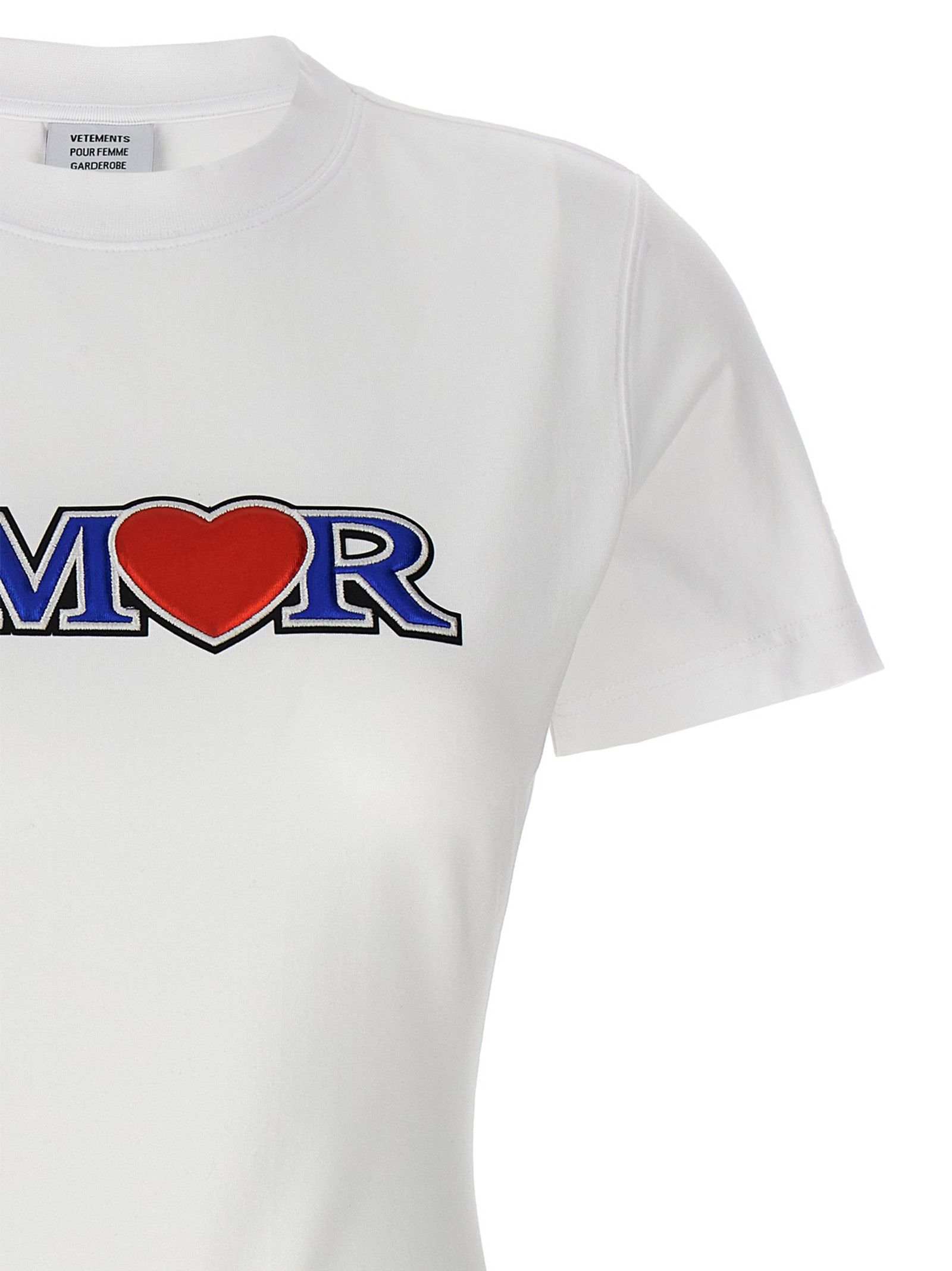 Vetements 'Amor' T-Shirt Size L / US 10 / IT 46 - 3 Thumbnail