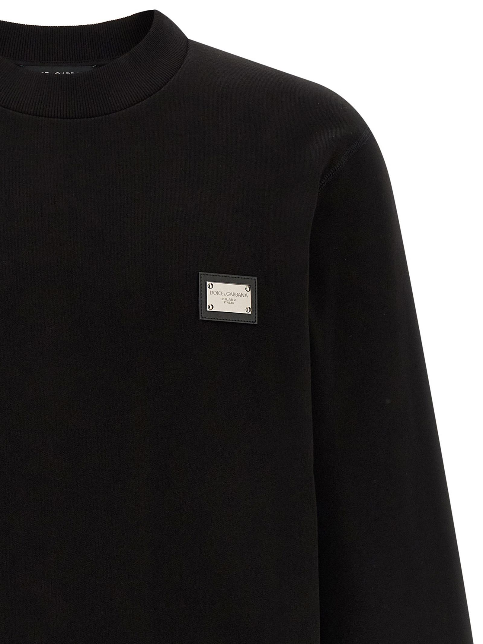 Dolce & Gabbana Logo Plate Sweatshirt Size US M / EU 48-50 / 2 - 3 Thumbnail