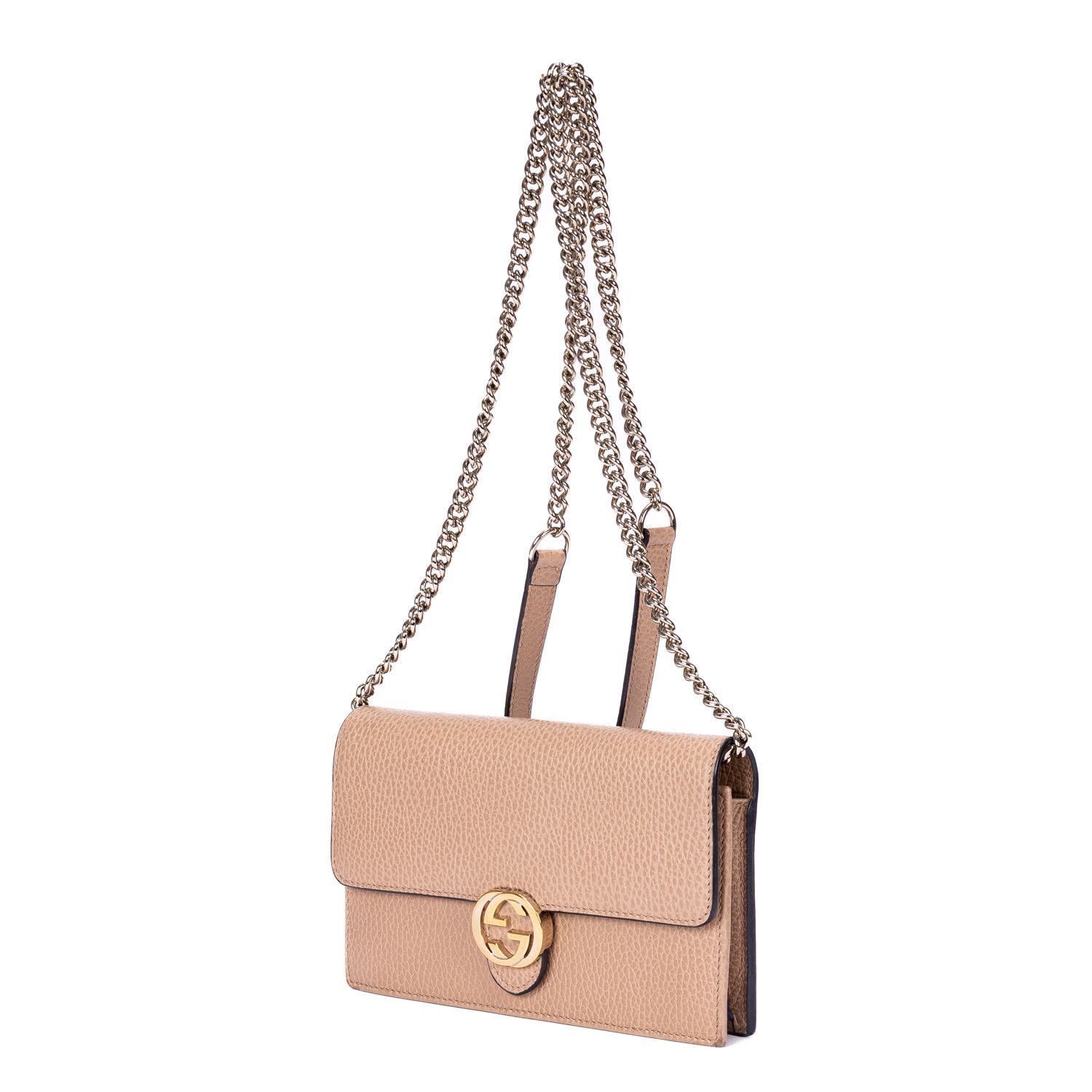 Gucci Interlocking G Chain Wallet Mini Size ONE SIZE - 2 Thumbnail