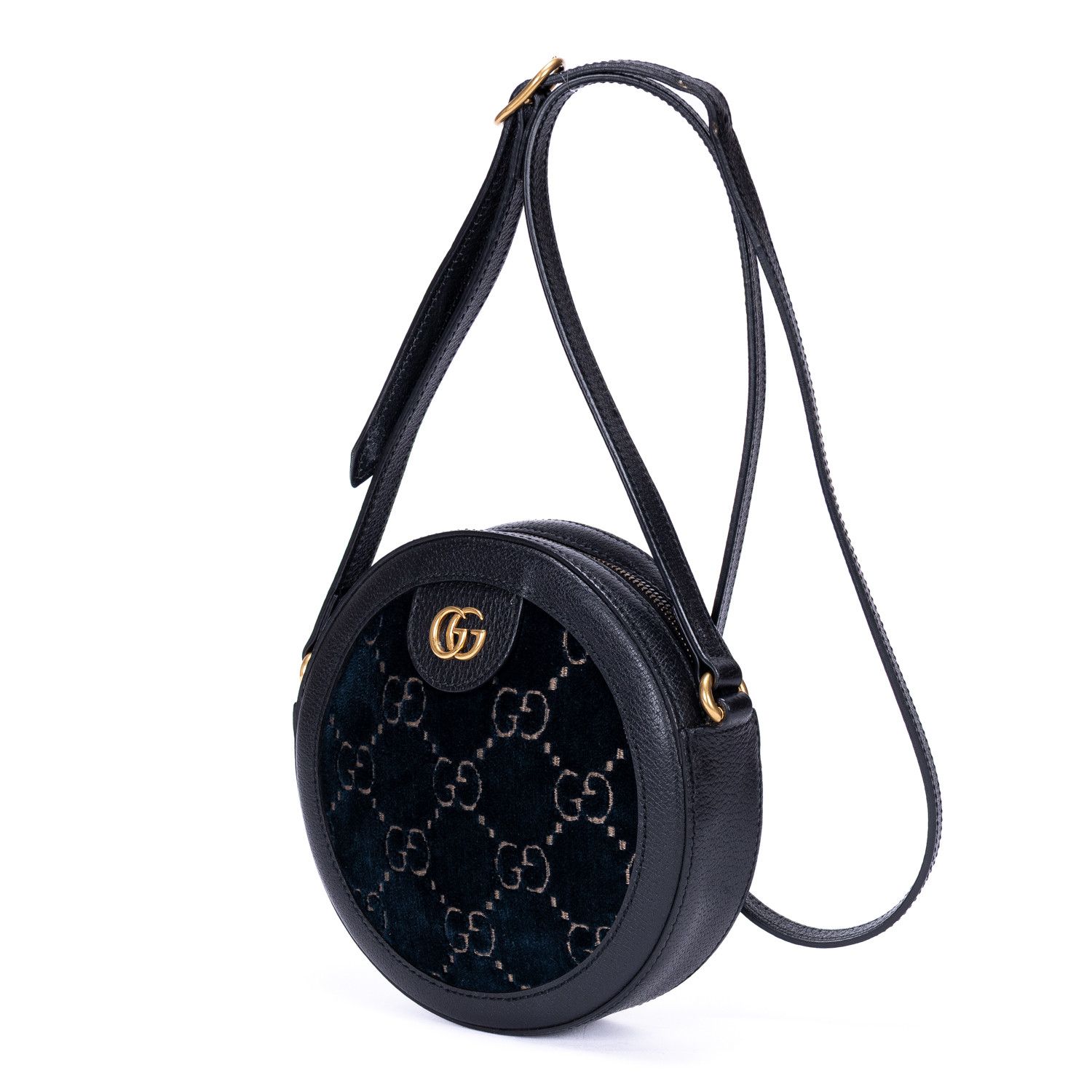 Gucci GG Velvet Round Crossbody Size ONE SIZE - 2 Thumbnail
