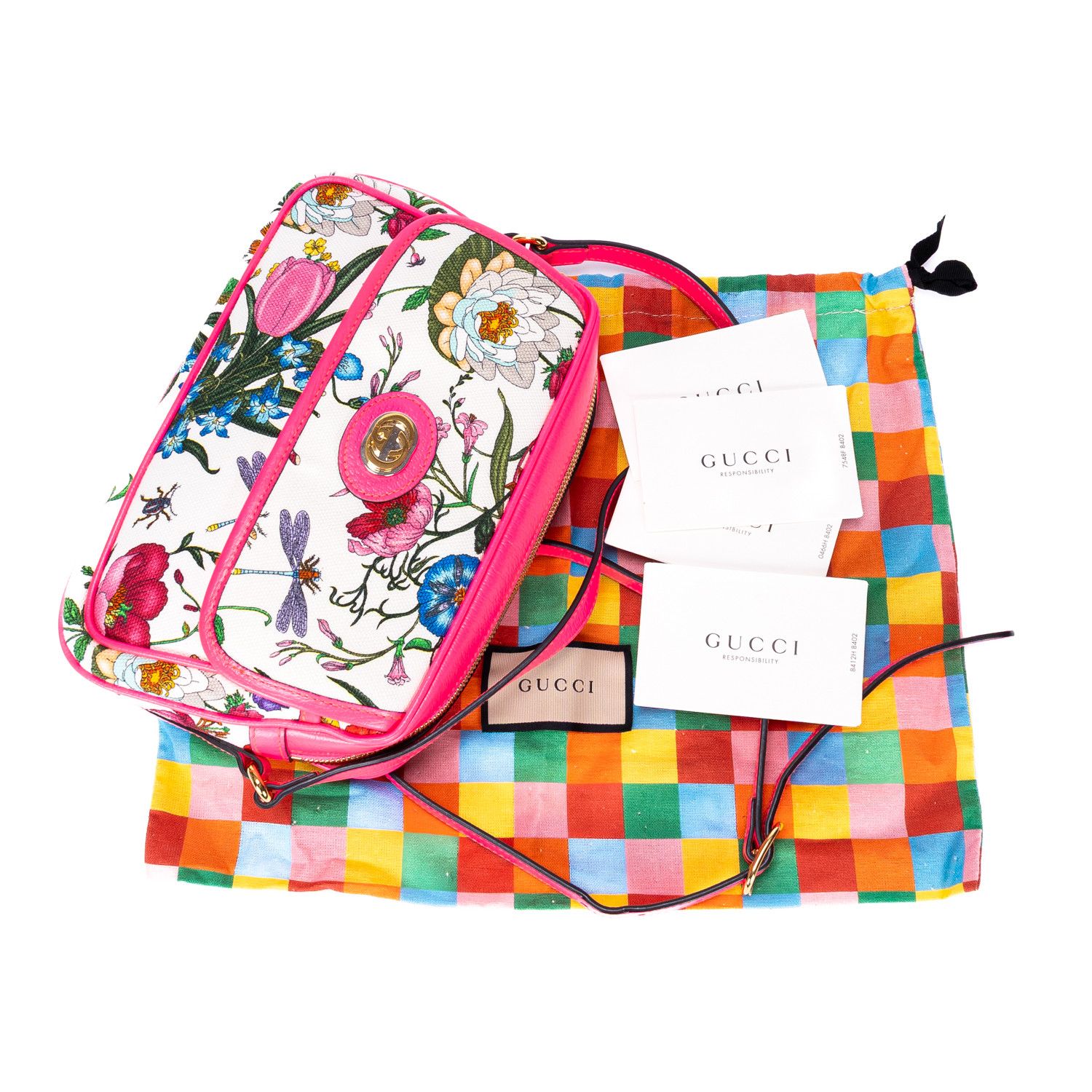 Gucci Multicolor Flora Camera Crossbody Size ONE SIZE - 11 Thumbnail