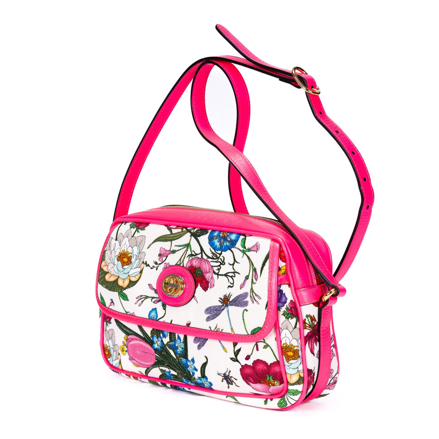 Gucci Multicolor Flora Camera Crossbody Size ONE SIZE - 2 Thumbnail