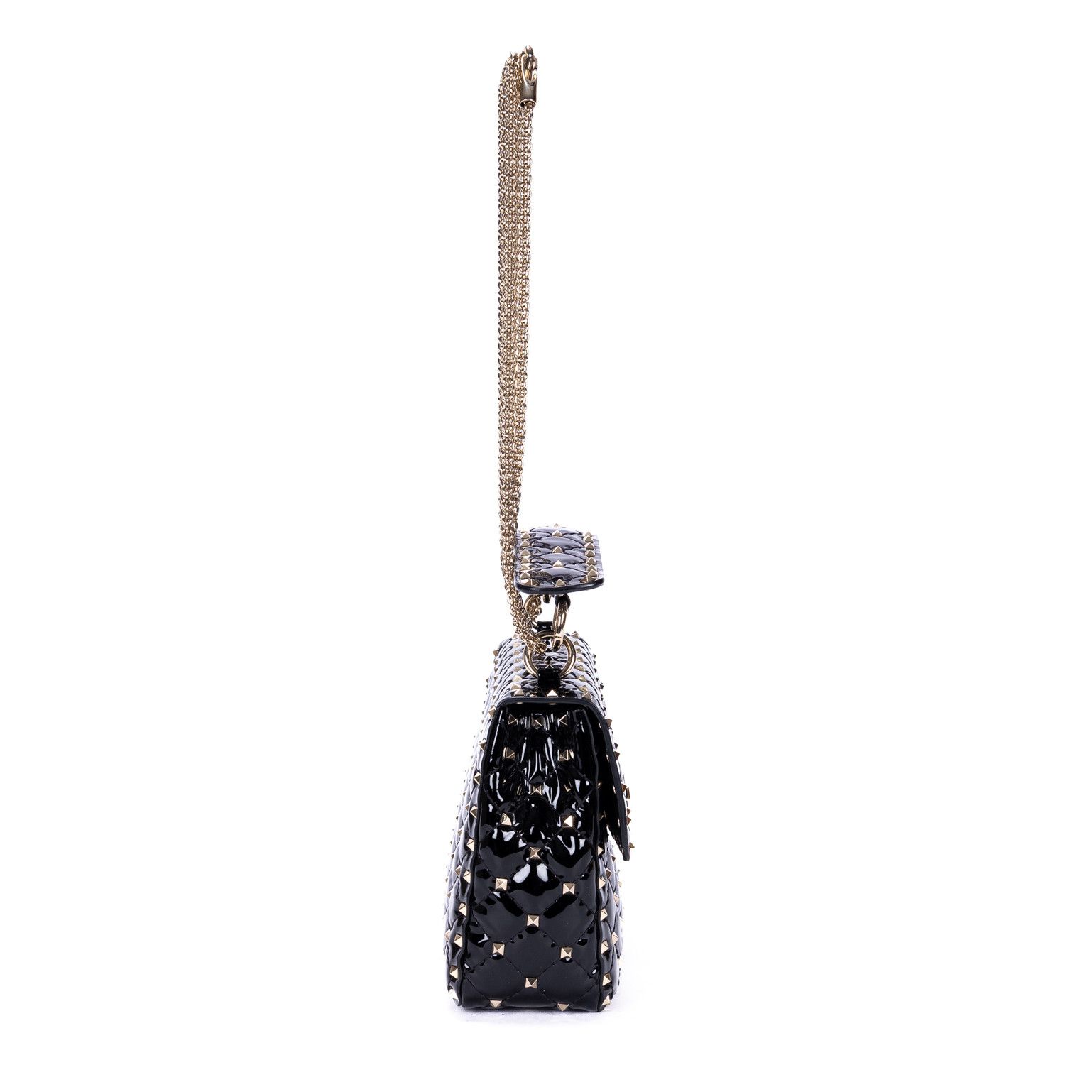Valentino Rockstud Spike Flap Medium Size ONE SIZE - 4 Thumbnail