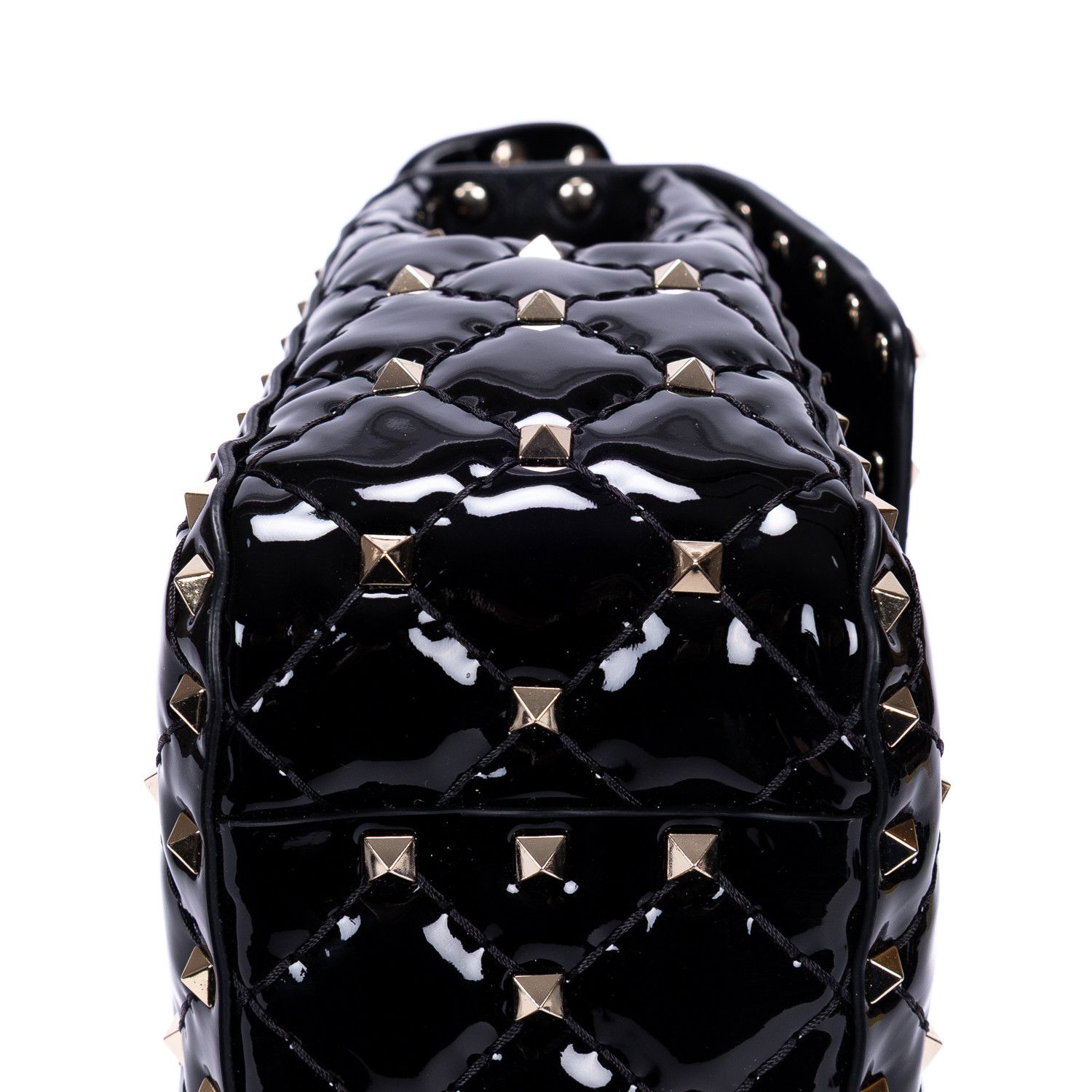 Valentino Rockstud Spike Flap Medium Size ONE SIZE - 8 Thumbnail