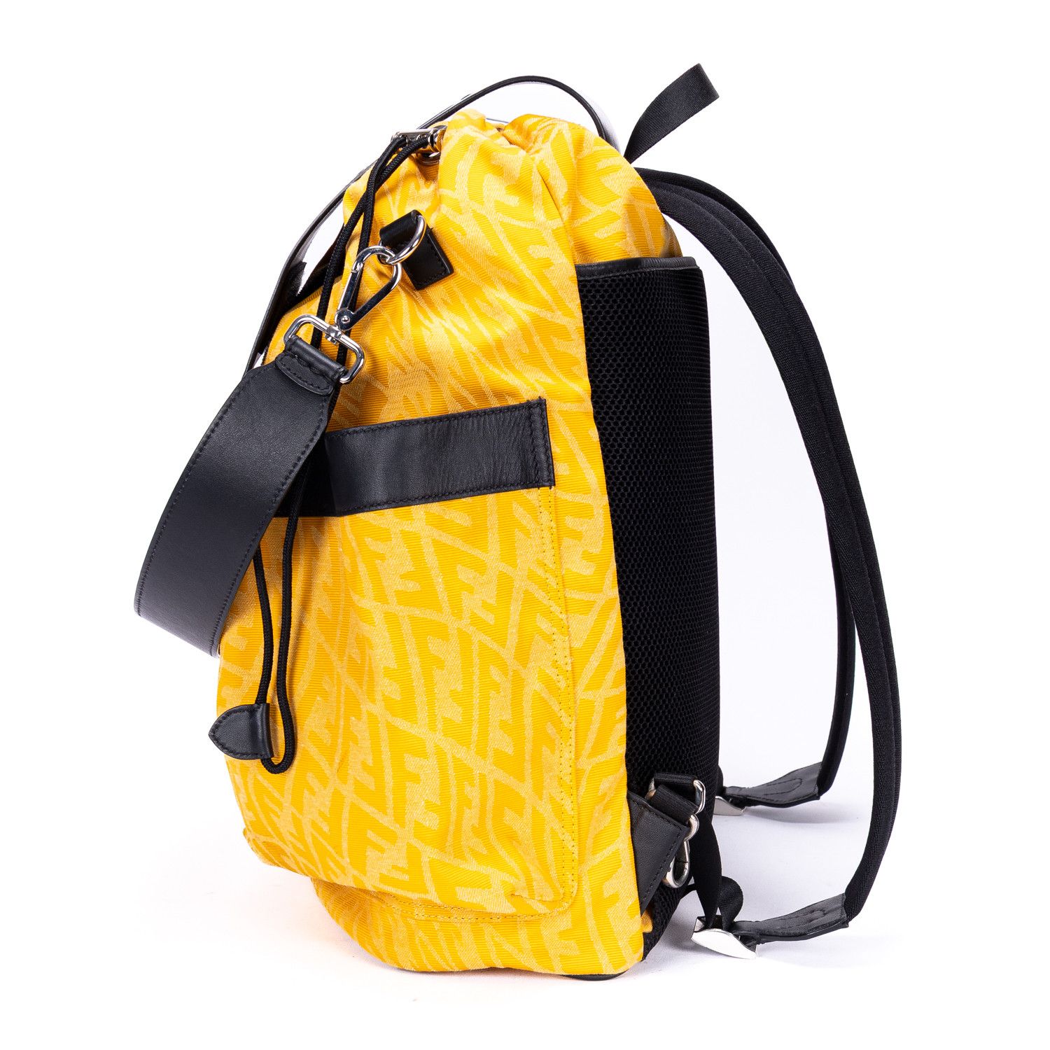 Fendi Strike Drawstring Backpack Large Size ONE SIZE - 3 Thumbnail