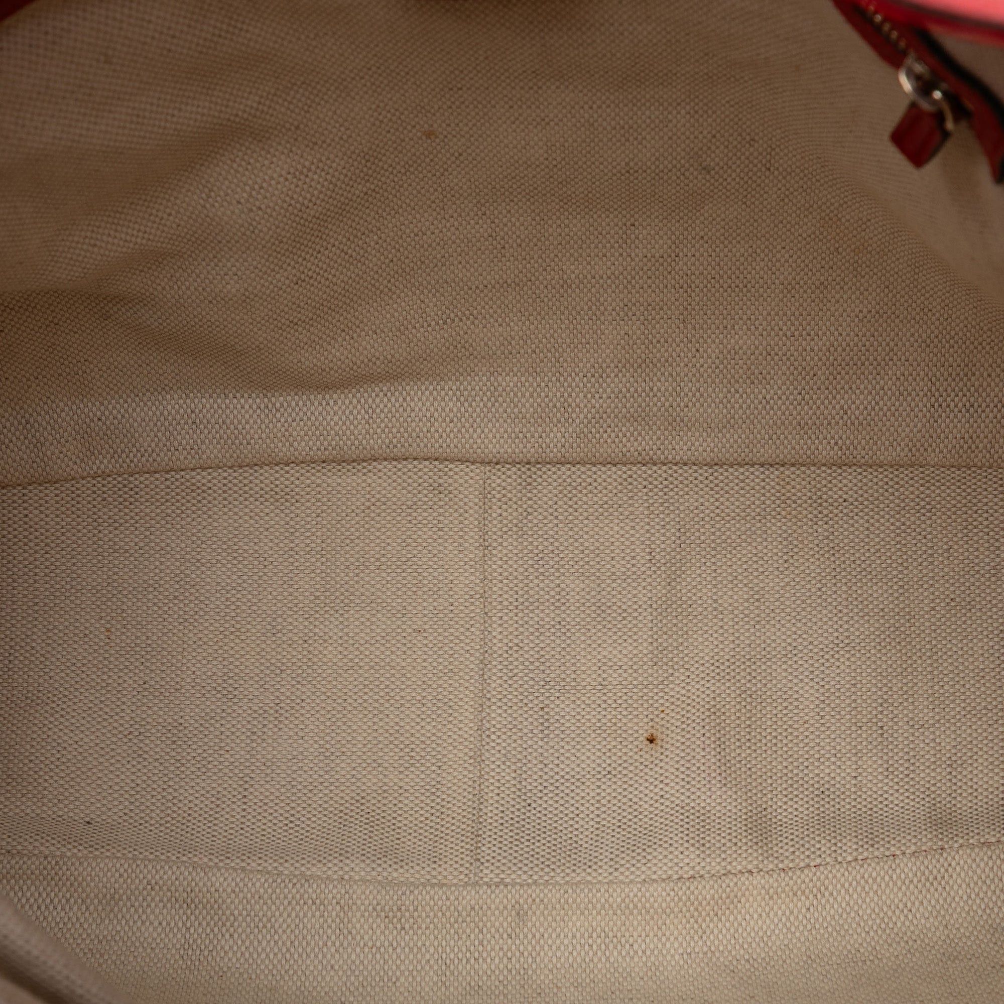 GG Canvas Bamboo Diana Satchel