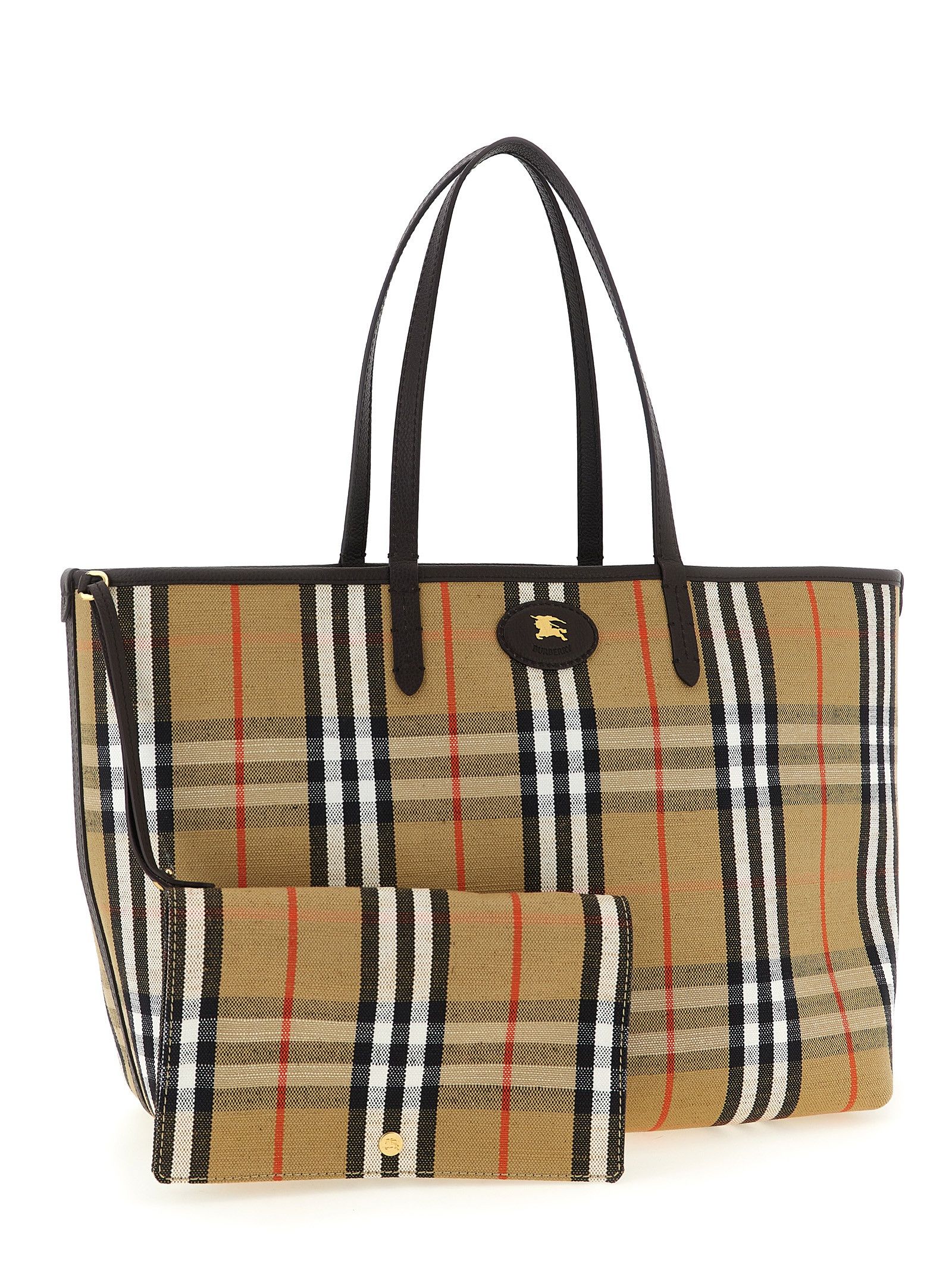Burberry Medium 'Bloomsbury' Reversible Shopping Bag Size ONE SIZE - 3 Thumbnail