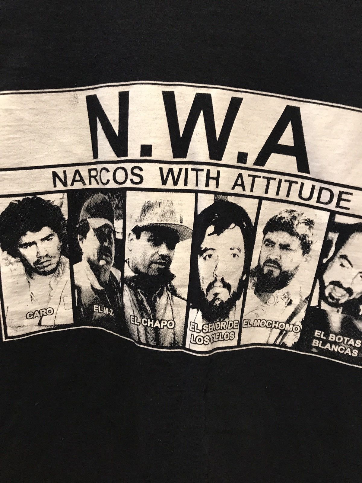 Amazon.com: ShirtBANC Cartel Mens N.W.A. Narcos with