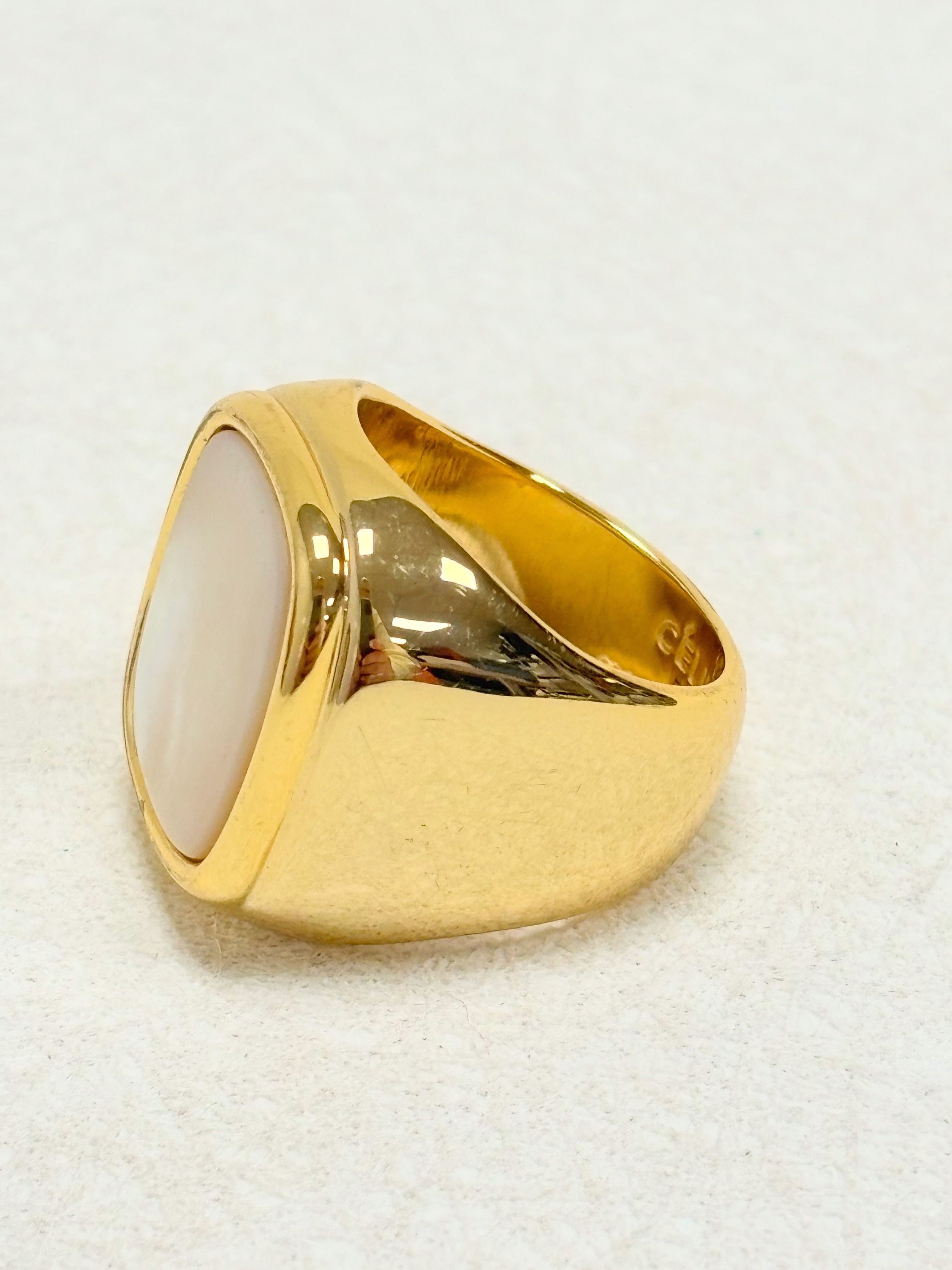 Celine CÉLINE Bague Cocktail Signet Size ONE SIZE - 6 Thumbnail