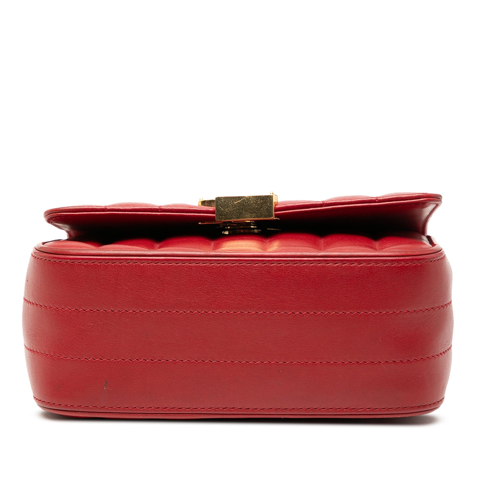 Saint Laurent Paris Small Lambskin Monogram Vicky Chain Bag Size ONE SIZE - 3 Thumbnail