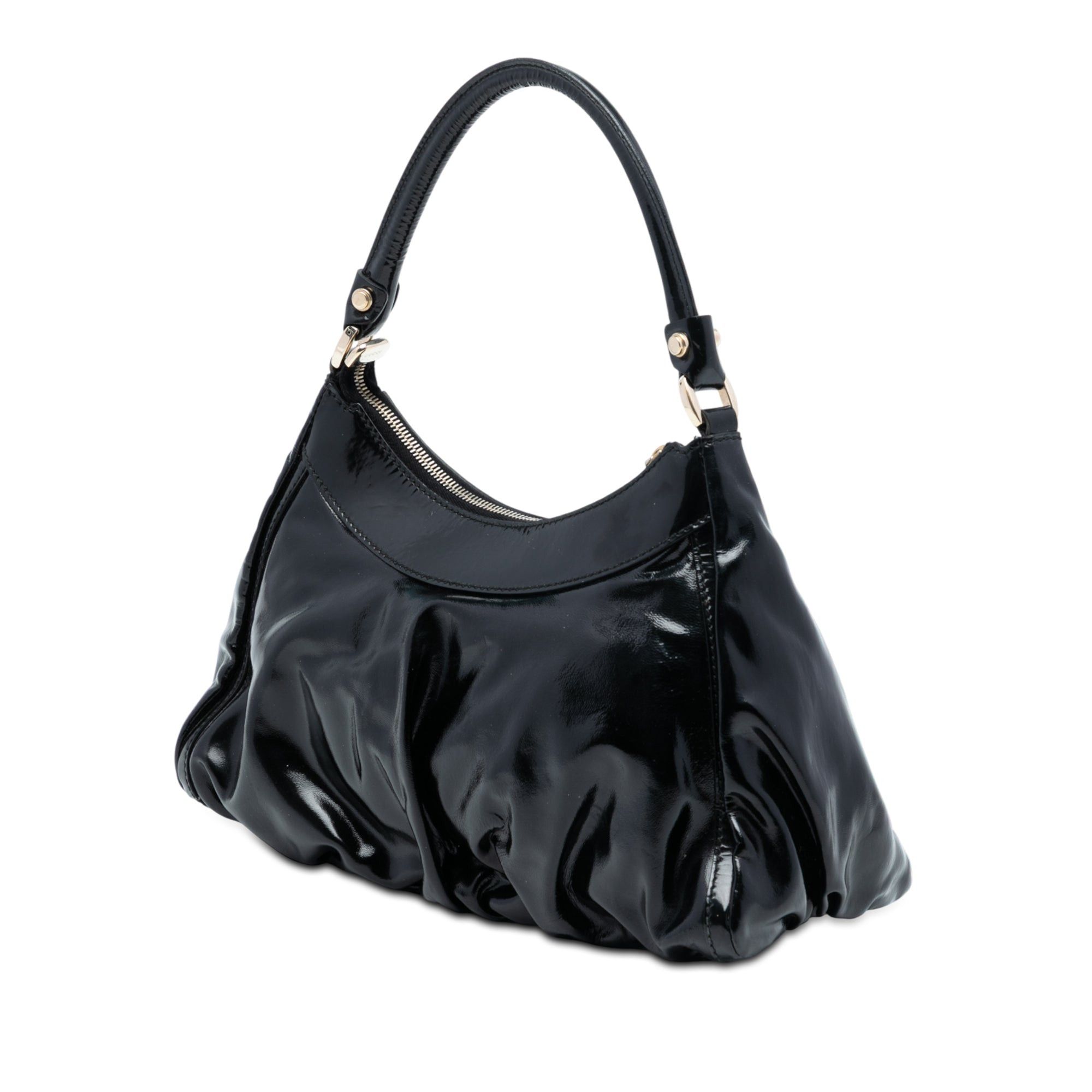 Gucci Patent Abbey D Ring Handbag Size ONE SIZE - 2 Thumbnail