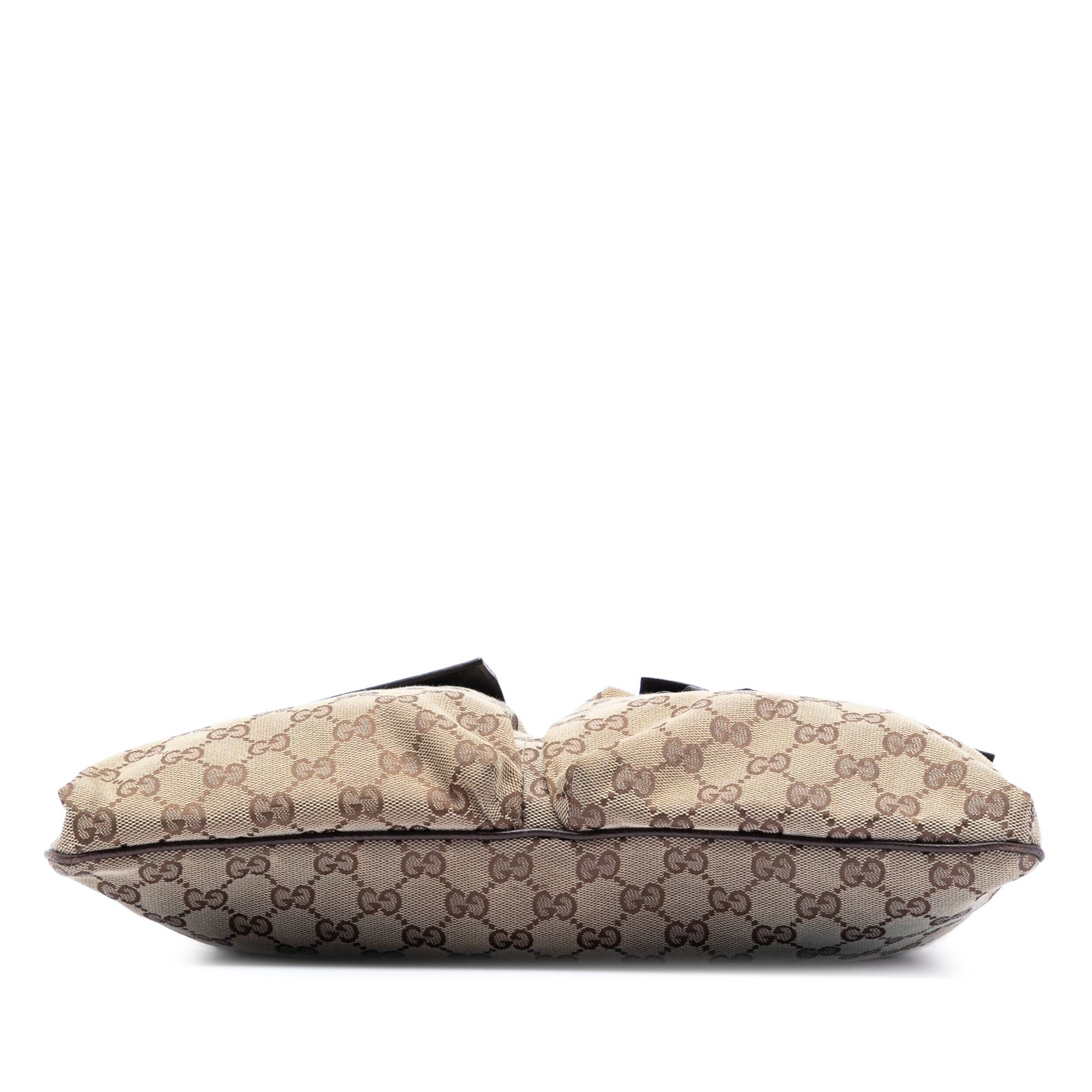 Gucci GG Canvas Web Double Pocket Crossbody Size ONE SIZE - 3 Thumbnail
