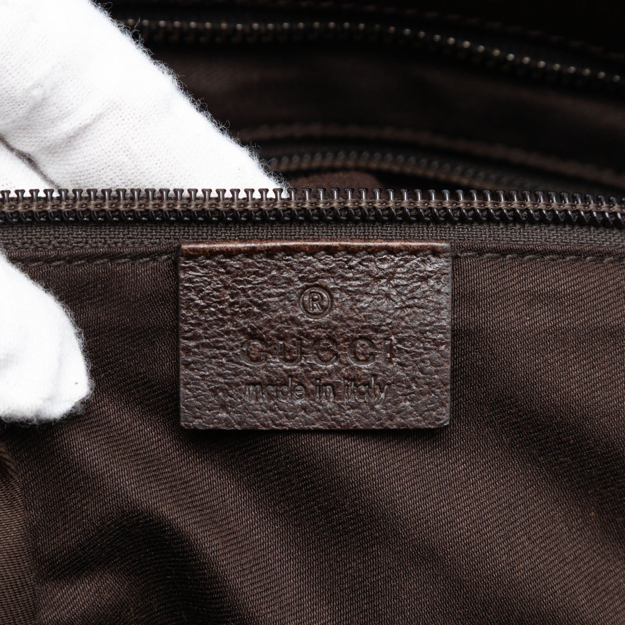 Gucci GG Canvas Web Double Pocket Crossbody Size ONE SIZE - 5 Thumbnail