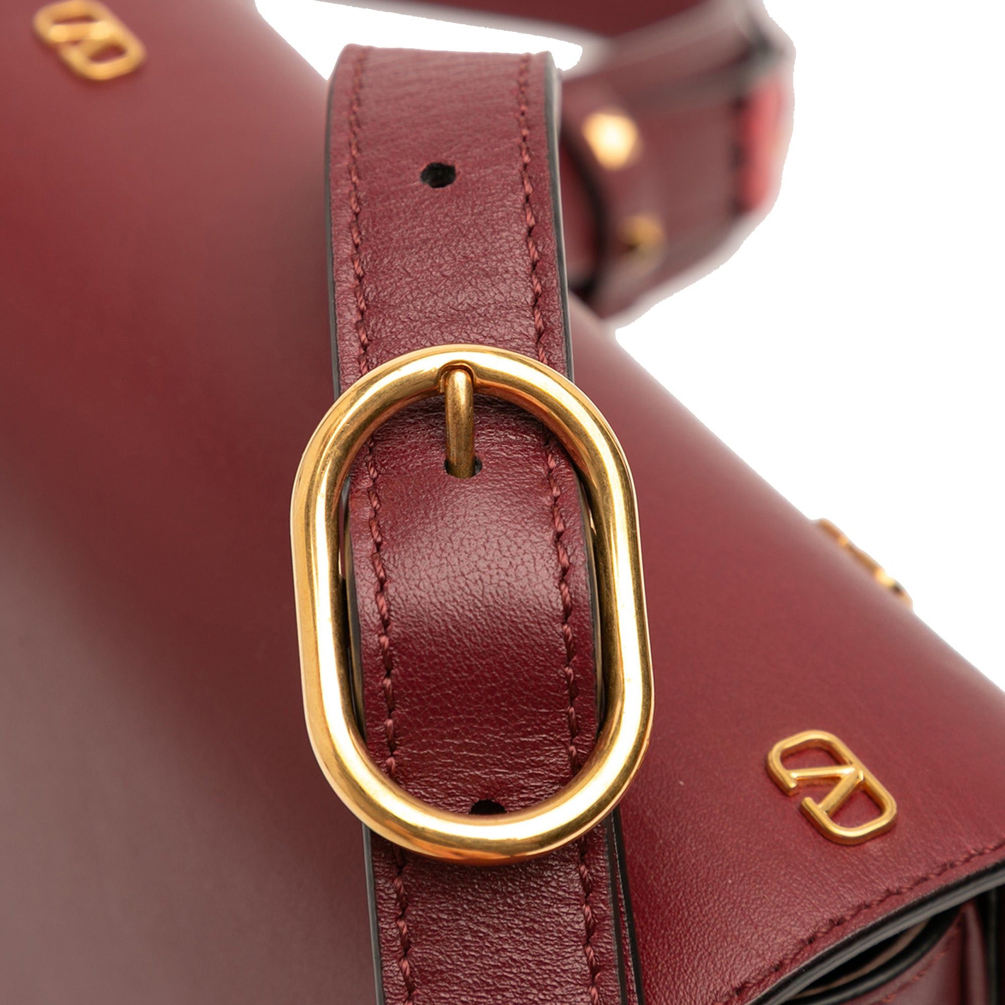 Valentino VLogo Embellished Leather Crossbody Size ONE SIZE - 7 Thumbnail