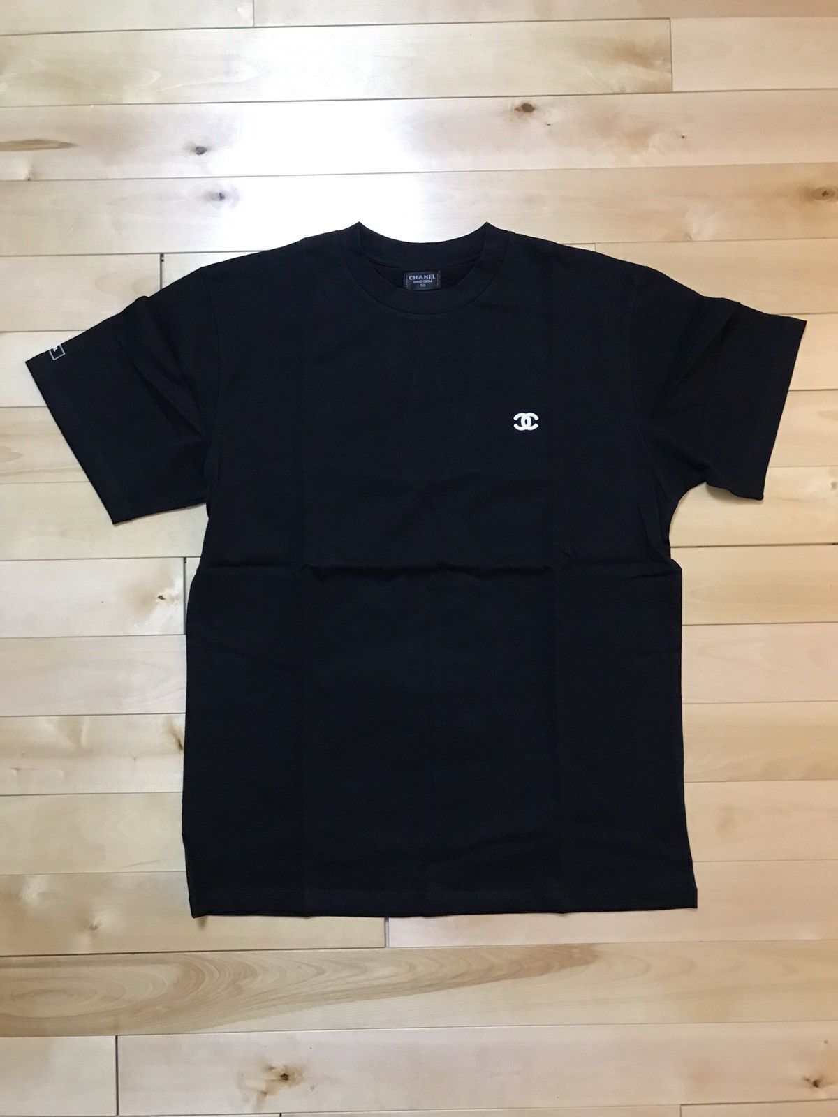 Chanel Chanel Uniform CC Logo T-shirt Size L XL XXL | Grailed
