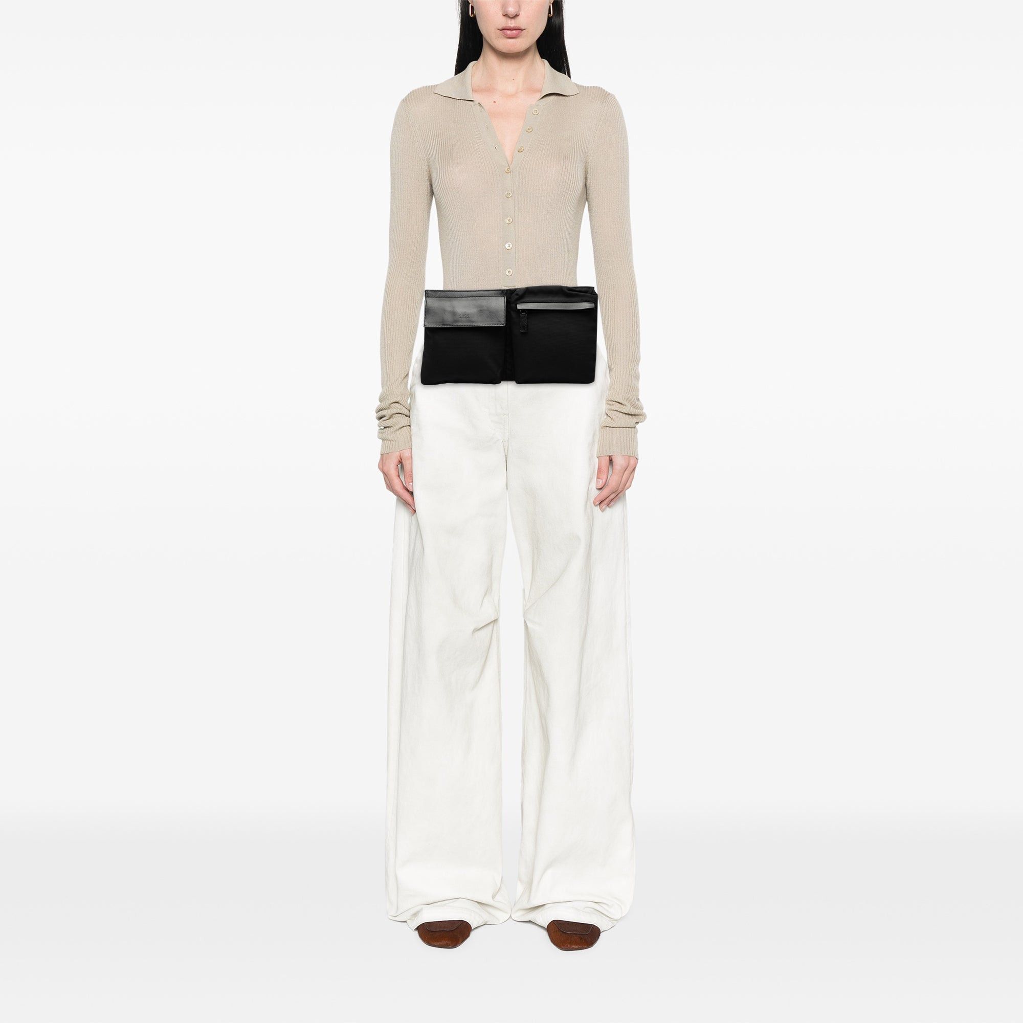 Gucci Nylon Double Pocket Belt Bag Size ONE SIZE - 7 Thumbnail