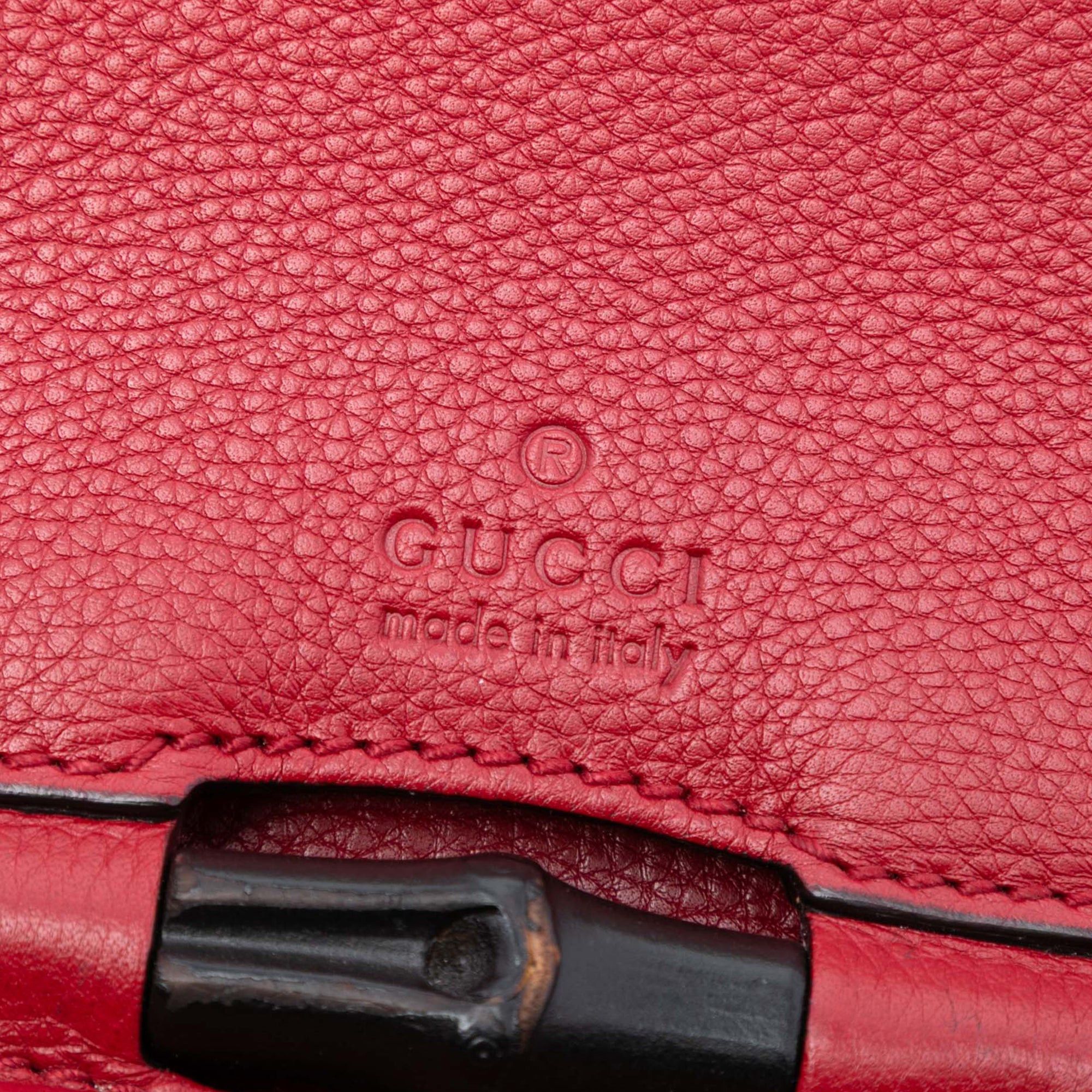 Gucci Medium Leather Bamboo Nouveau Fringe Crossbody Size ONE SIZE - 5 Thumbnail