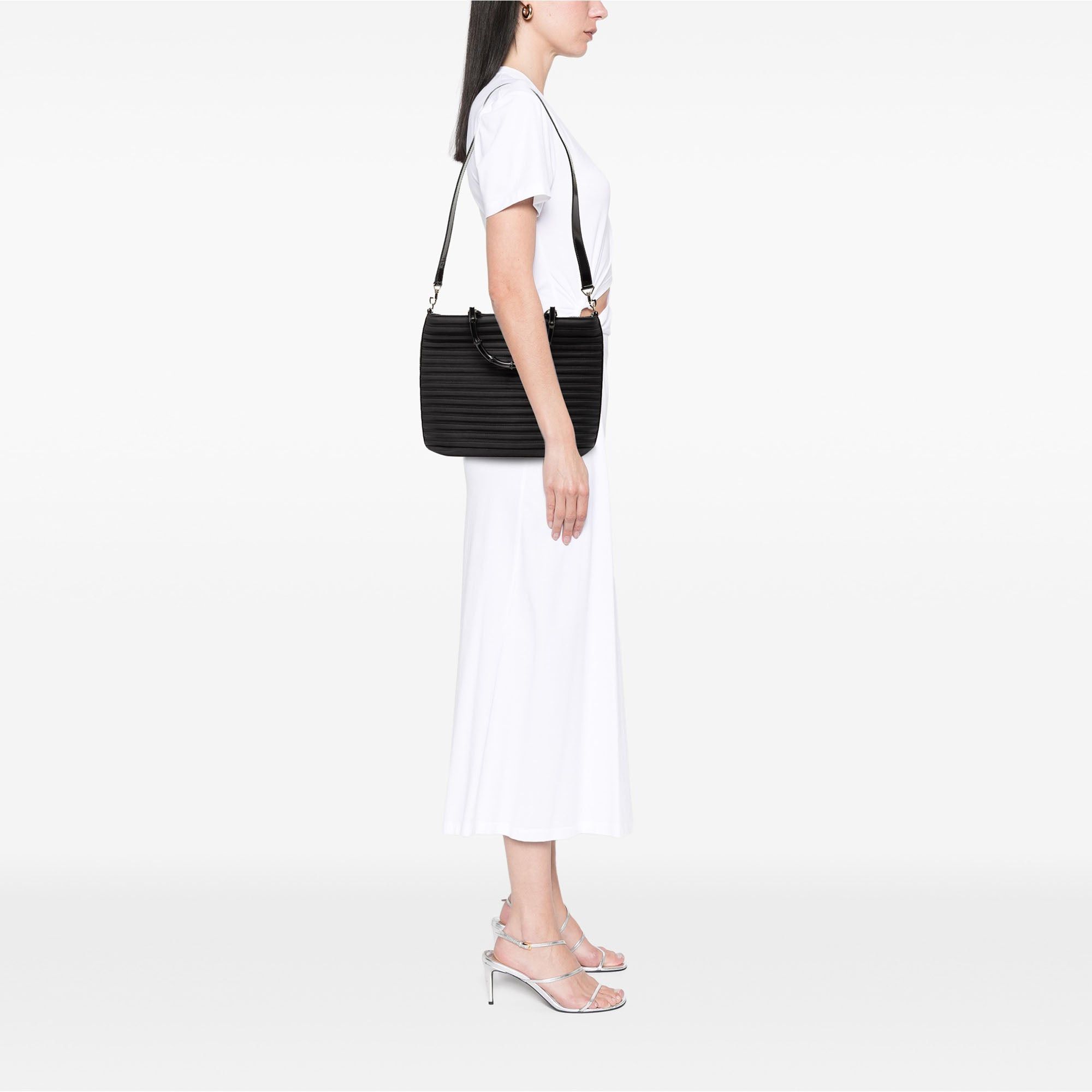 Gucci Nylon Bamboo Satchel Size ONE SIZE - 7 Thumbnail