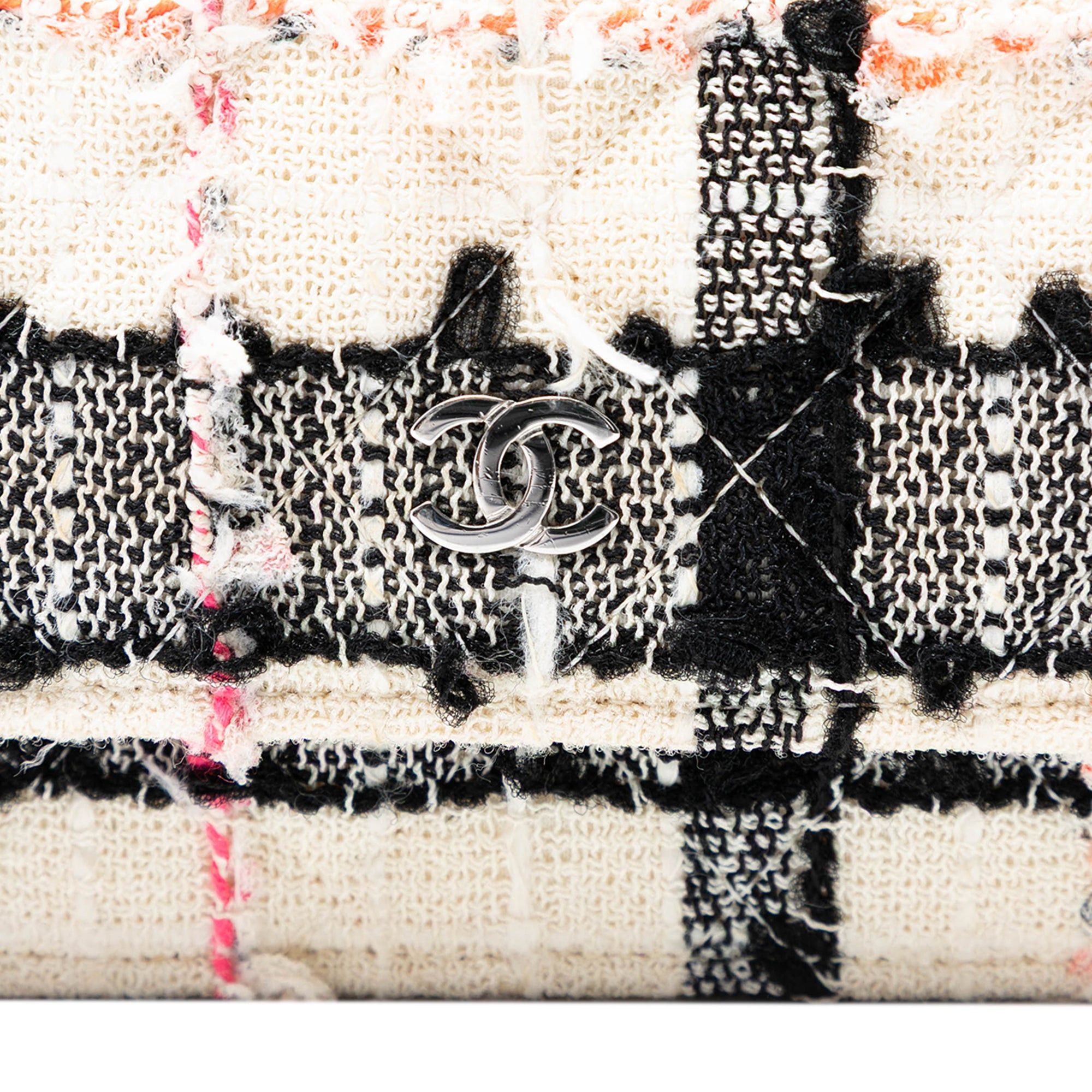 Chanel CC Quilted Tweed Wallet On Chain Size ONE SIZE - 5 Thumbnail