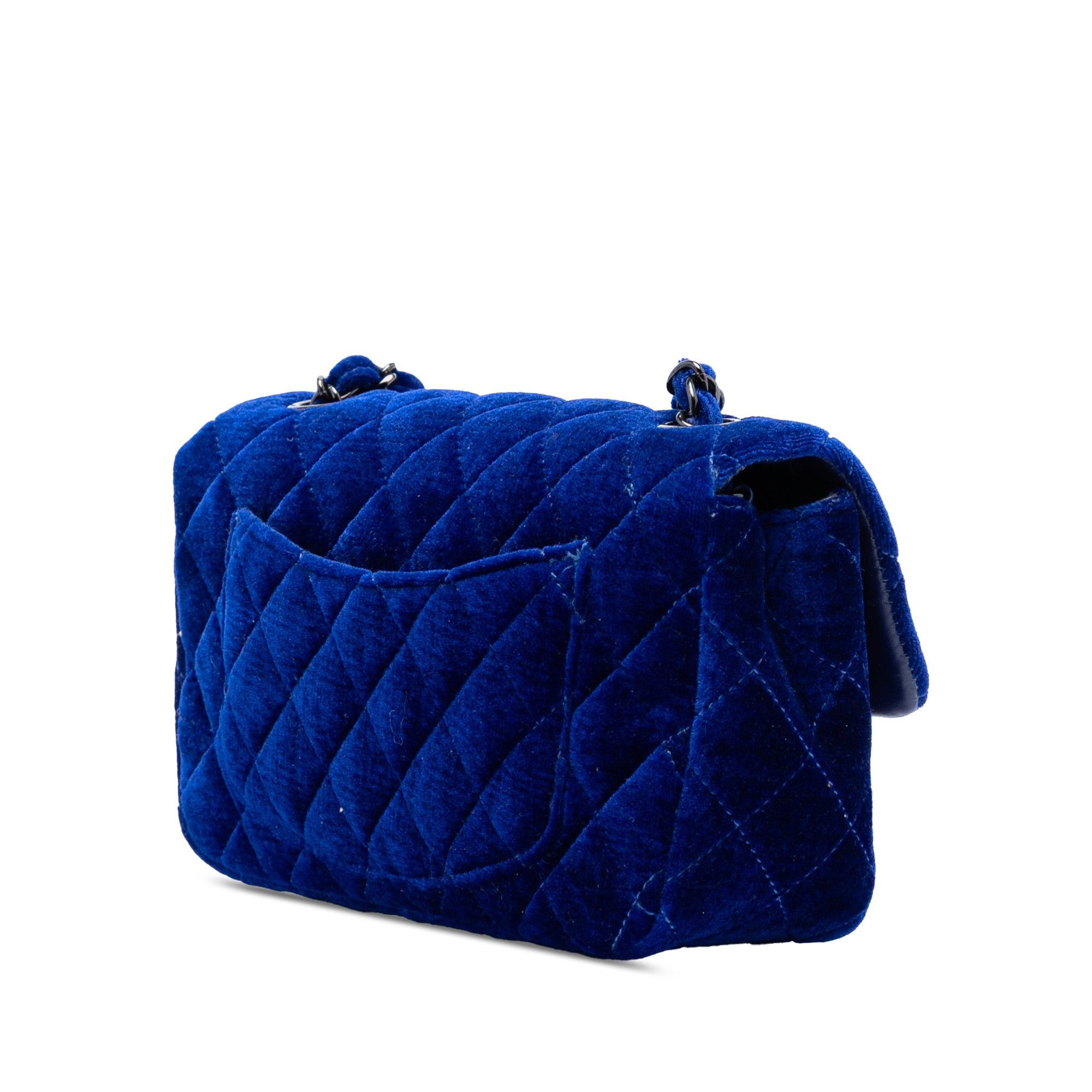 Chanel Mini Rectangular Classic Velvet Single Flap Size ONE SIZE - 2 Thumbnail