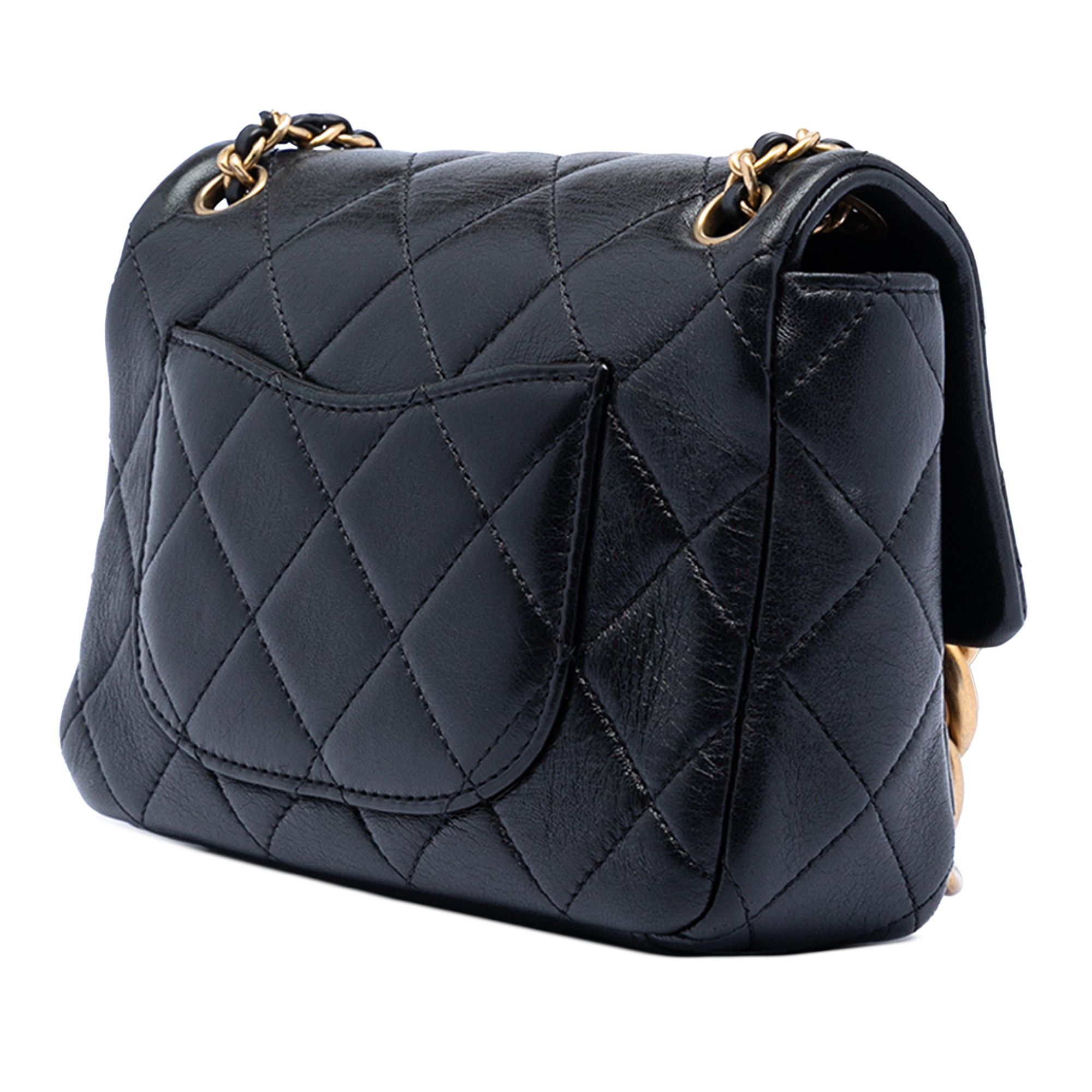 Chanel Mini CC Quilted Calfskin Multi Chain Single Flap Size ONE SIZE - 2 Thumbnail