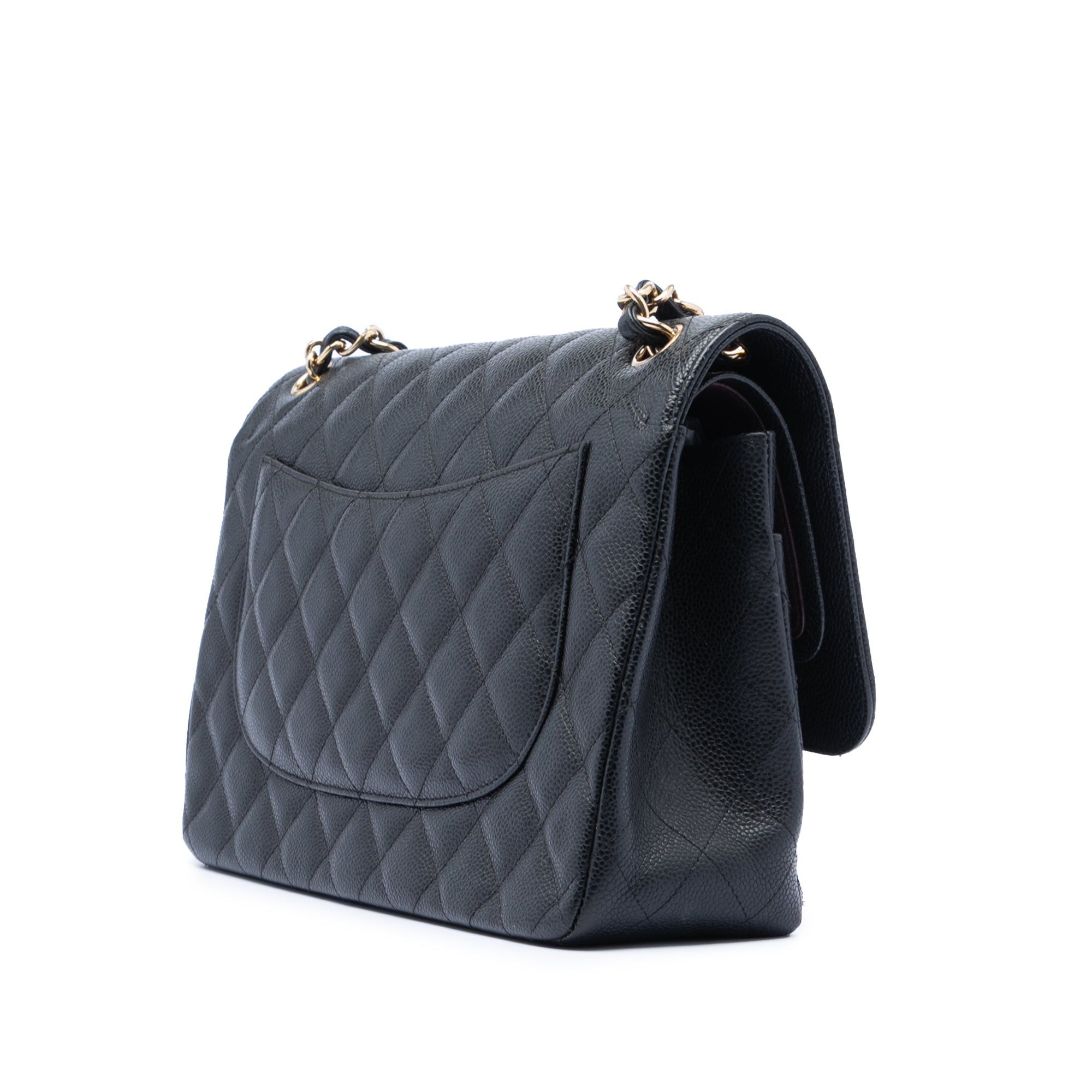 Chanel Jumbo Classic Caviar Double Flap Size ONE SIZE - 2 Thumbnail