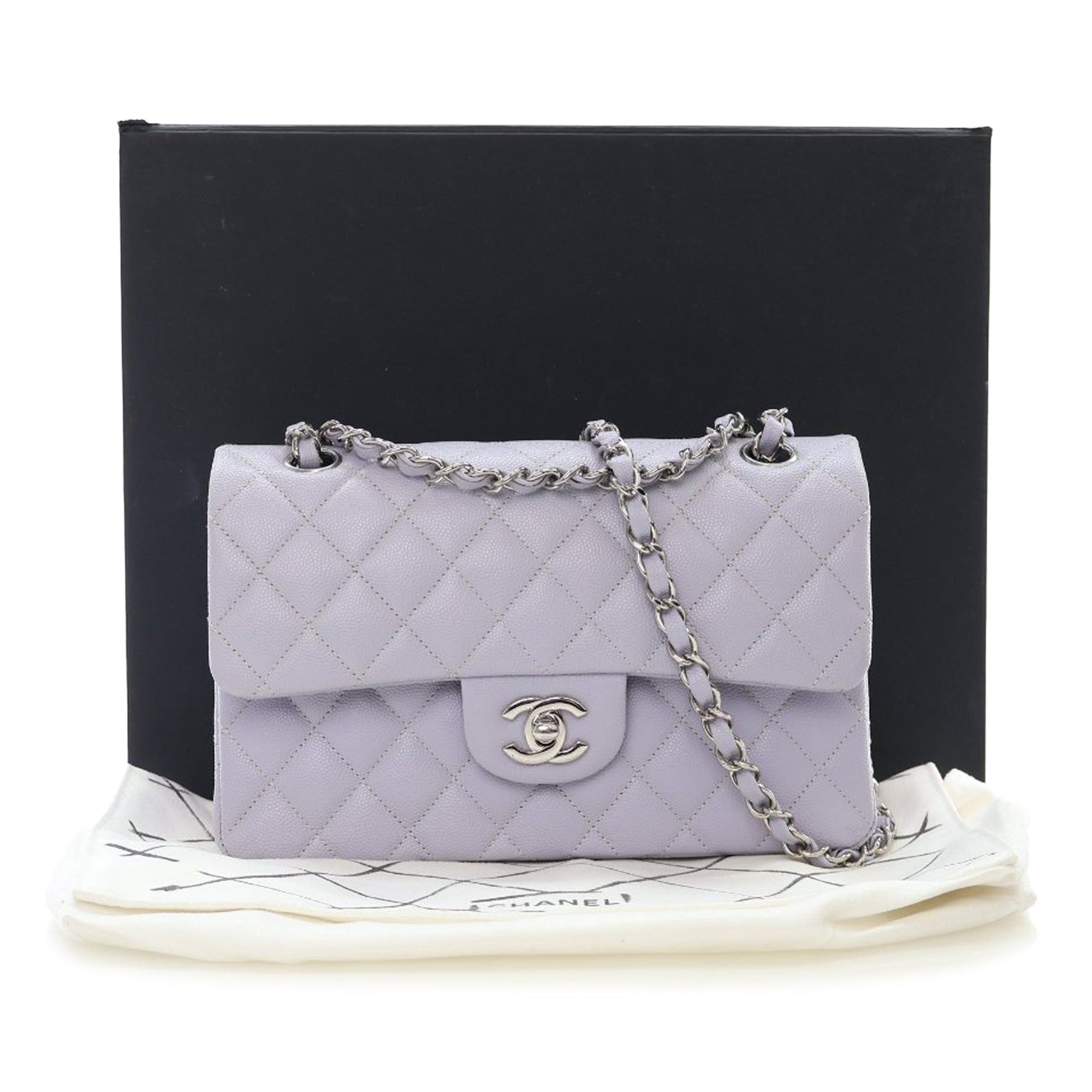 Chanel Small Classic Caviar Double Flap Size ONE SIZE - 15 Thumbnail