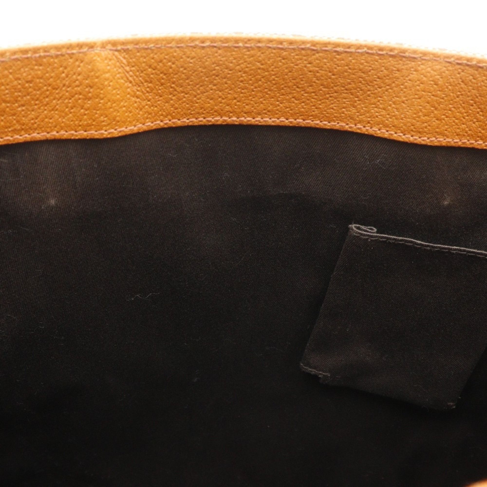 Gucci Gucci GG Canvas Brown A4 Tote Bag (120898) Unisex Size ONE SIZE - 12 Thumbnail