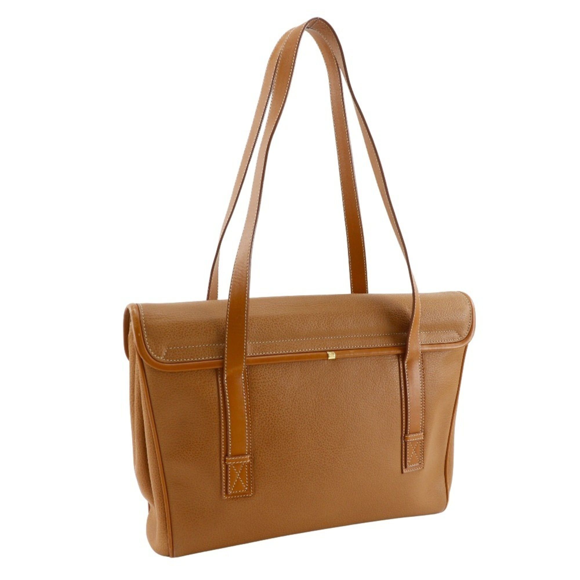 Gucci Gucci Old Tote Bag, Brown Calfskin, A4 Size, Magnetic closure, Women's Size ONE SIZE - 3 Thumbnail
