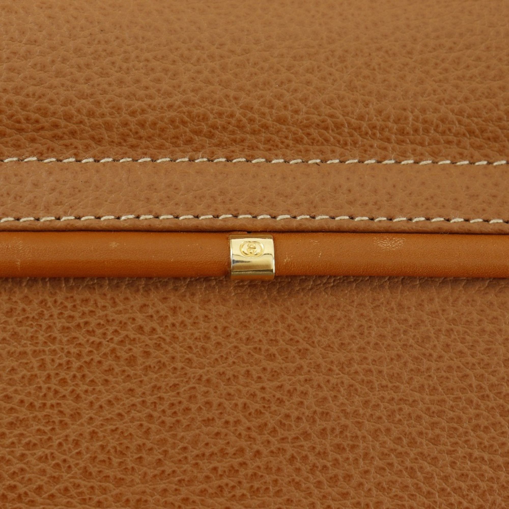 Gucci Gucci Old Tote Bag, Brown Calfskin, A4 Size, Magnetic closure, Women's Size ONE SIZE - 14 Thumbnail