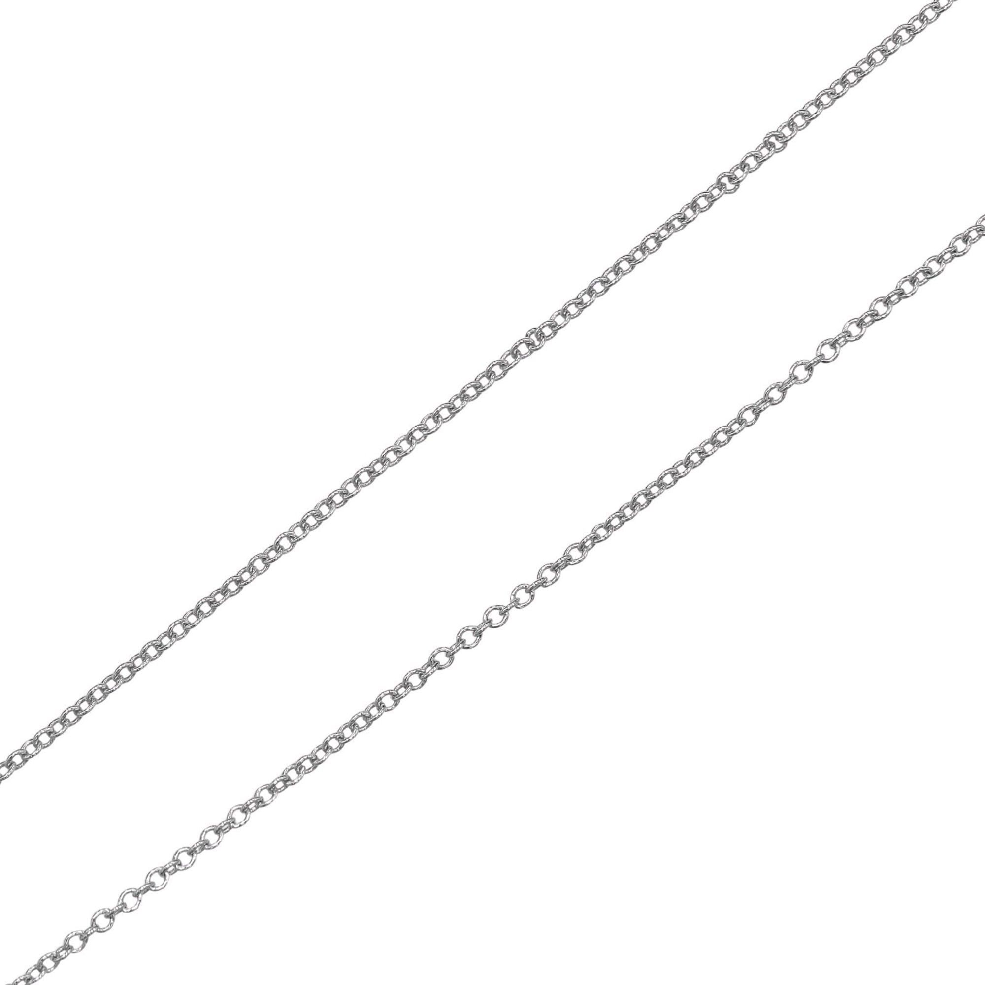 Tiffany & Co. Tiffany & Co. Sentimental Heart Necklace, Pt950 Platinum, Diamond, Approx. 3.6g Size ONE SIZE - 5 Thumbnail