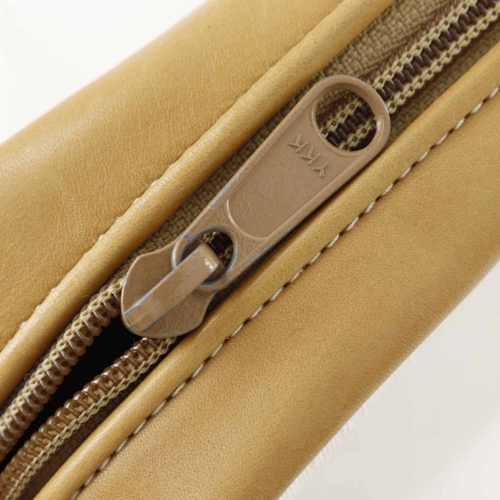Gucci Gucci Old Shoulder Bag, Vintage Calfskin, Beige, A5, Double Zipper, Gucci, Women's Size ONE SIZE - 17 Thumbnail
