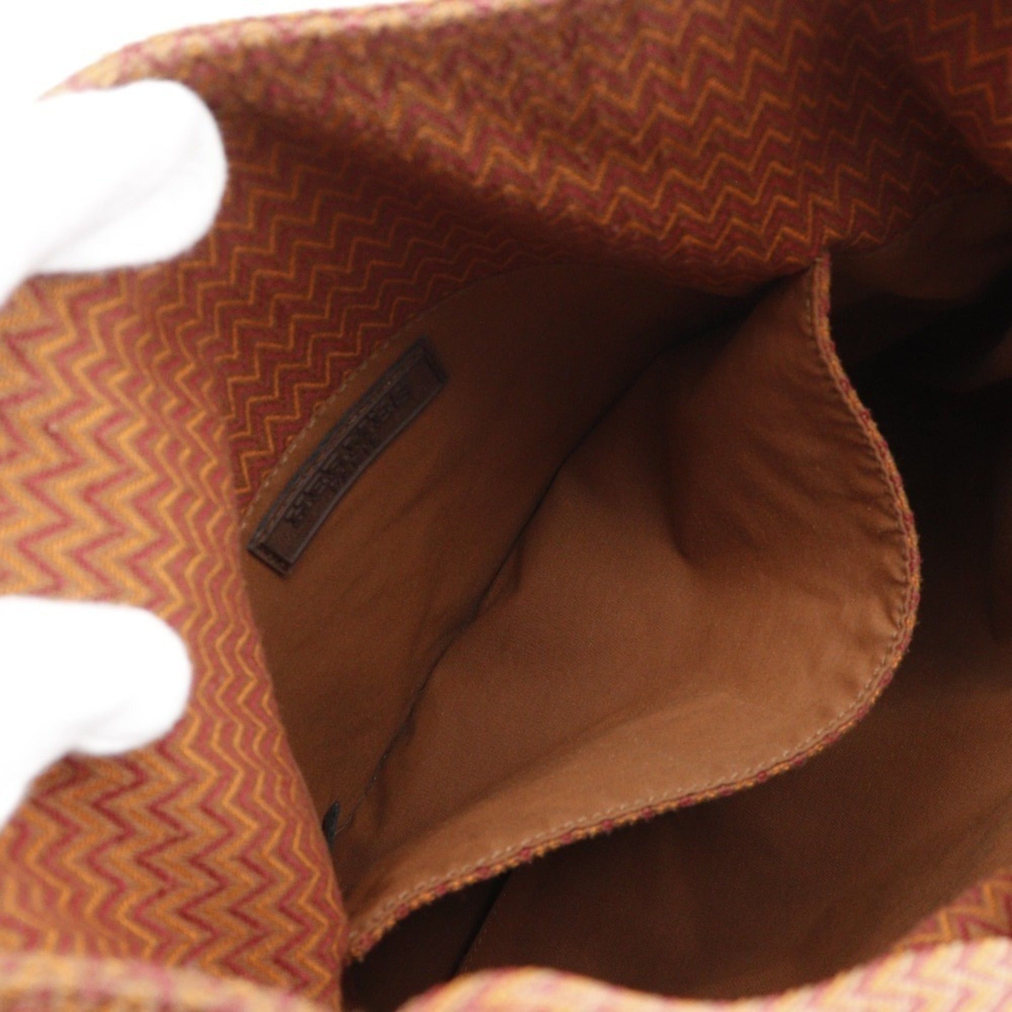 Hermes Hermes Hermès Sac des Pansages Shoulder Bag, Canvas, Orange, A4, Unisex Size ONE SIZE - 6 Thumbnail