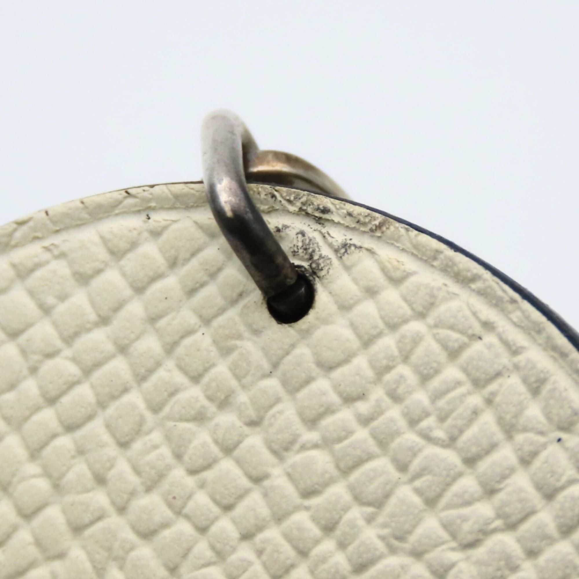 Hermes Hermes bag charm, panda animal print, leather, 925 silver, white, black, women's. Size ONE SIZE - 6 Thumbnail