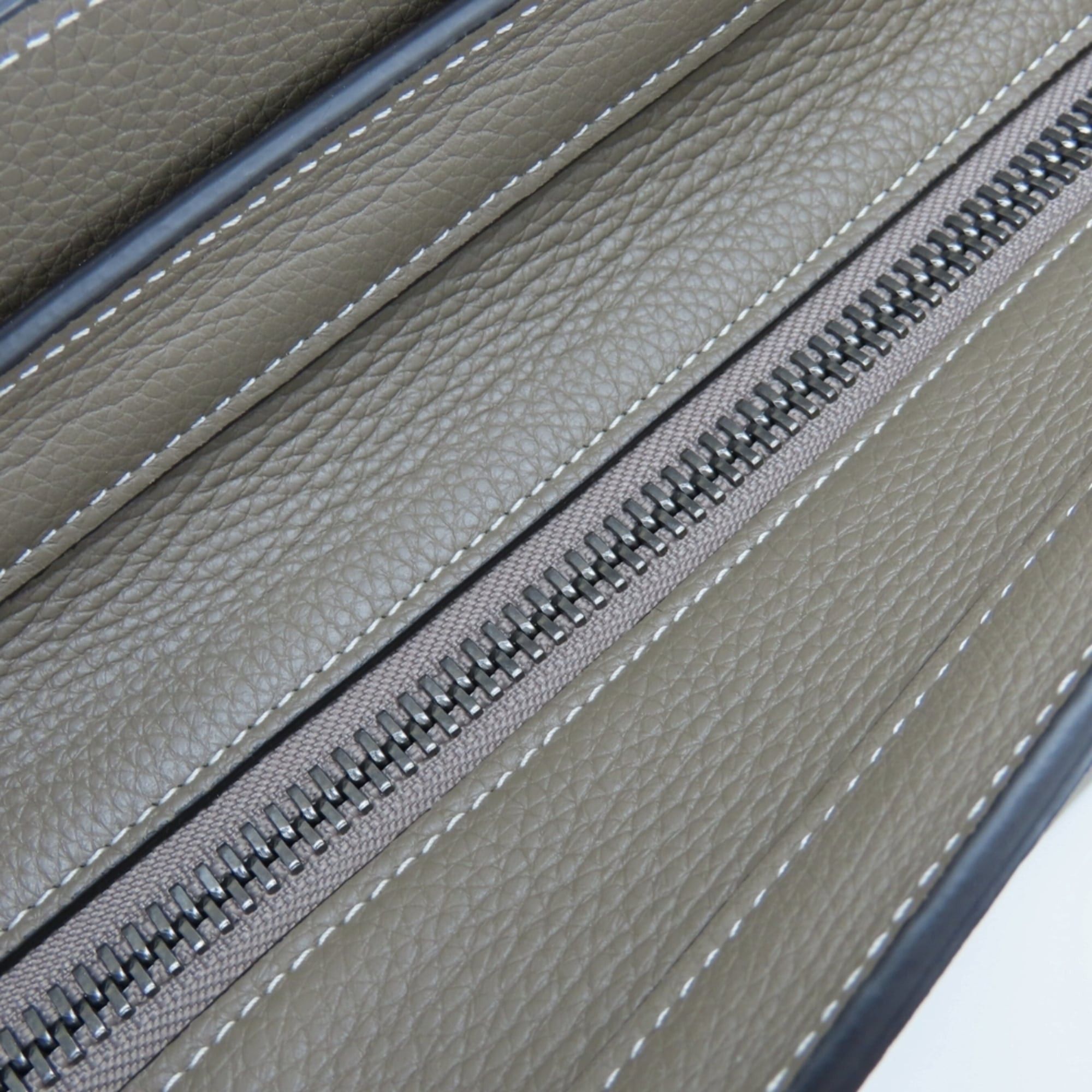 Celine Celine Micro Luggage Tote Bag 189793DRU.09SO, Leather, Greige, Silver Hardware, Women's, CELINE Size ONE SIZE - 15 Thumbnail