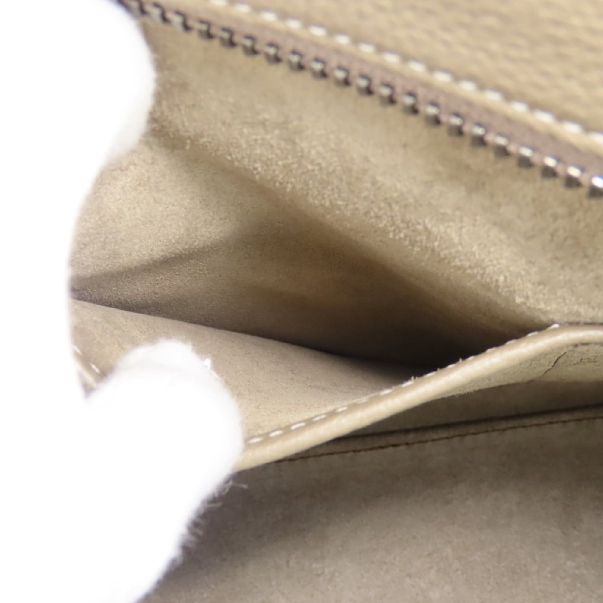 Celine Celine Micro Luggage Tote Bag 189793DRU.09SO, Leather, Greige, Silver Hardware, Women's, CELINE Size ONE SIZE - 23 Thumbnail