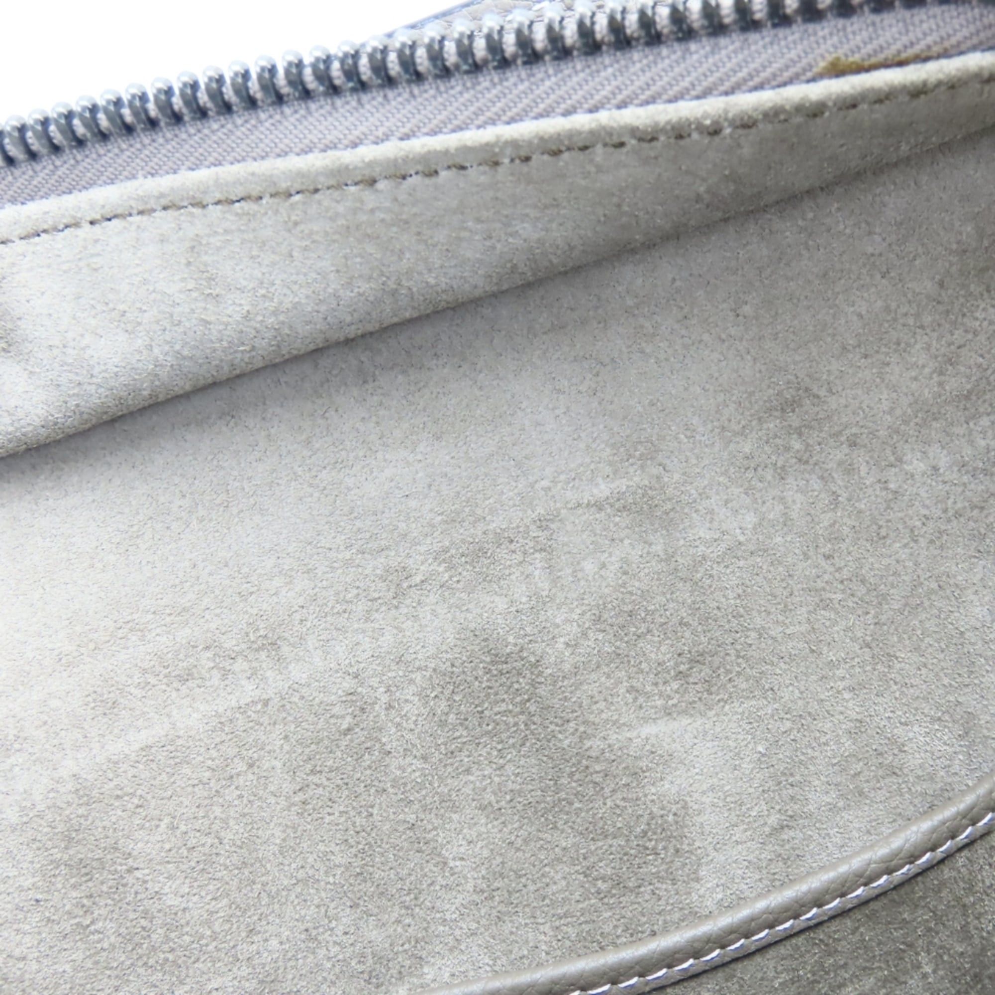 Celine Celine Micro Luggage Tote Bag 189793DRU.09SO, Leather, Greige, Silver Hardware, Women's, CELINE Size ONE SIZE - 25 Thumbnail
