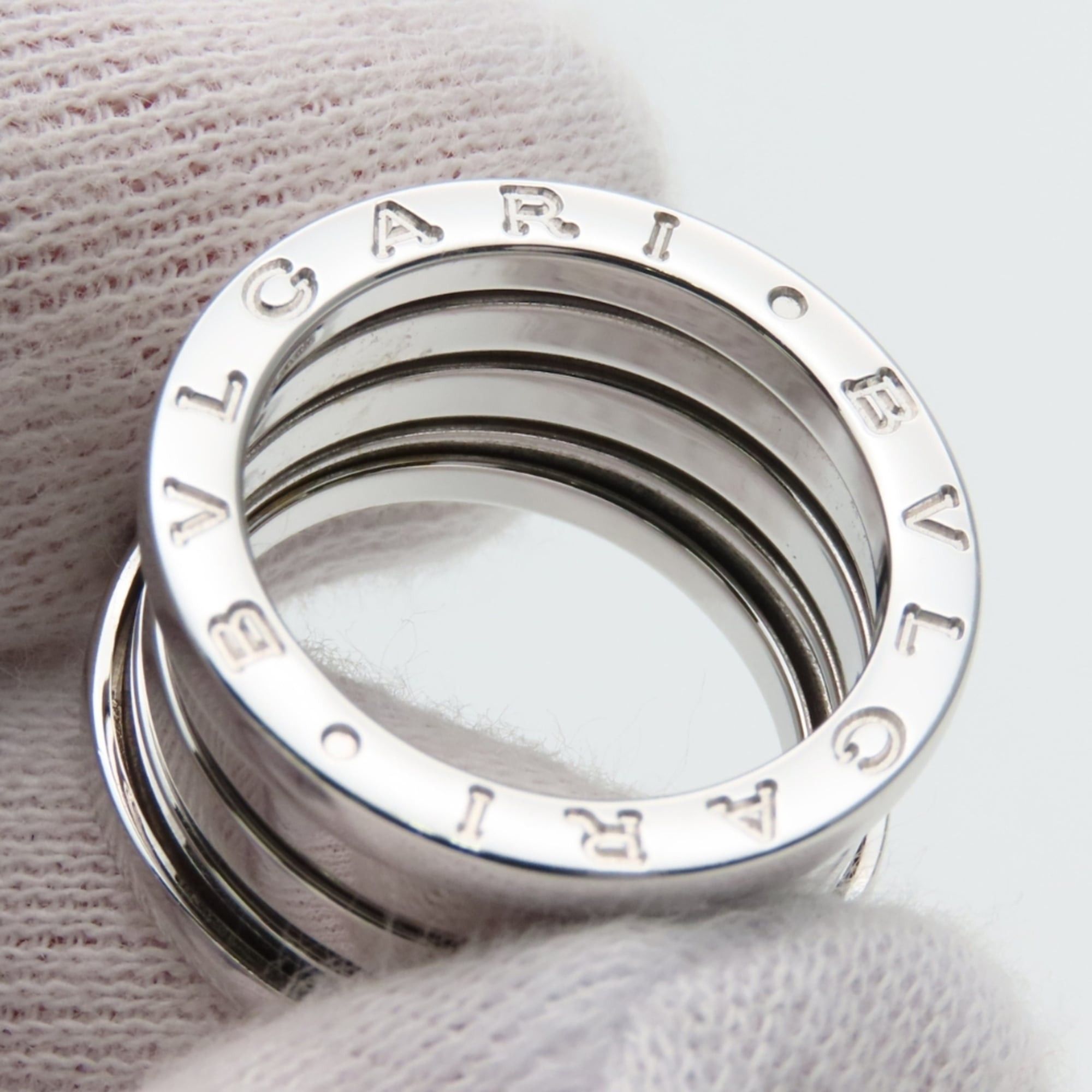 Bvlgari BVLGARI B-zero1 323554 4-Band 51 K18WG Women's Ring Size ONE SIZE - 11 Thumbnail