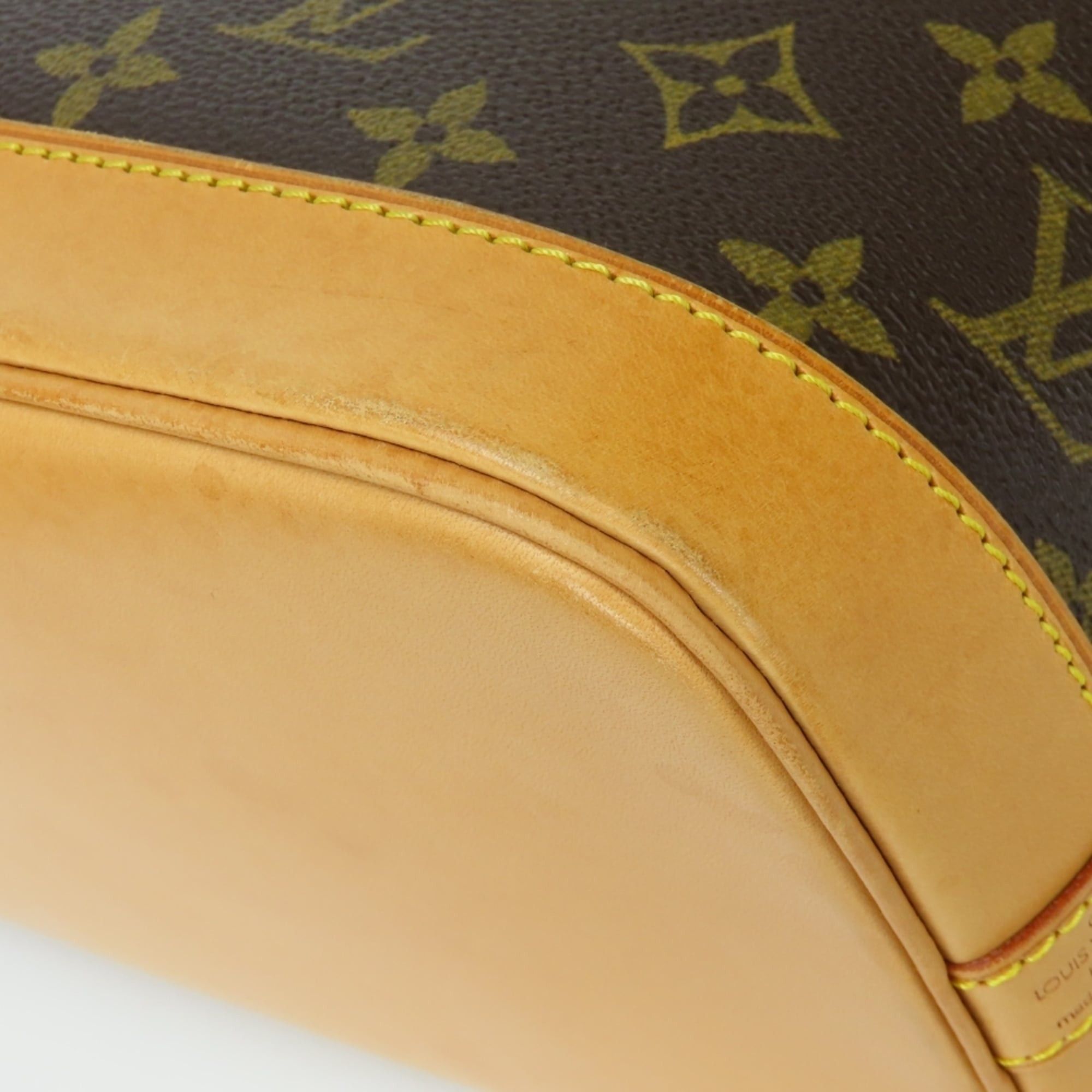 Louis Vuitton Louis Vuitton Alma Handbag (old model) M51130 Monogram Brown Women's LOUIS VUITTON Size ONE SIZE - 10 Thumbnail