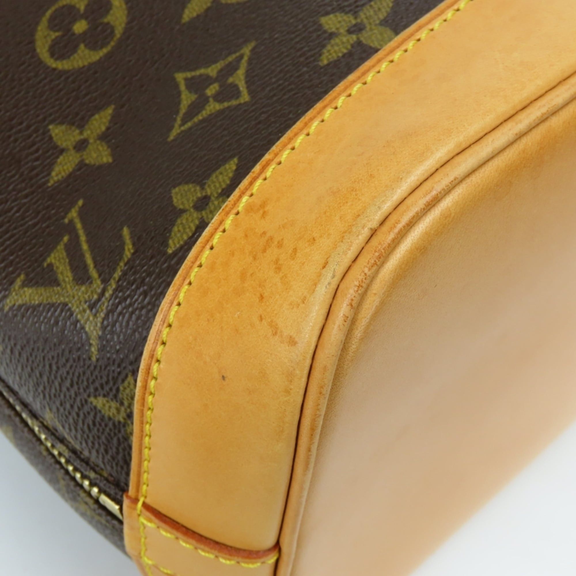 Louis Vuitton Louis Vuitton Alma Handbag (old model) M51130 Monogram Brown Women's LOUIS VUITTON Size ONE SIZE - 9 Thumbnail