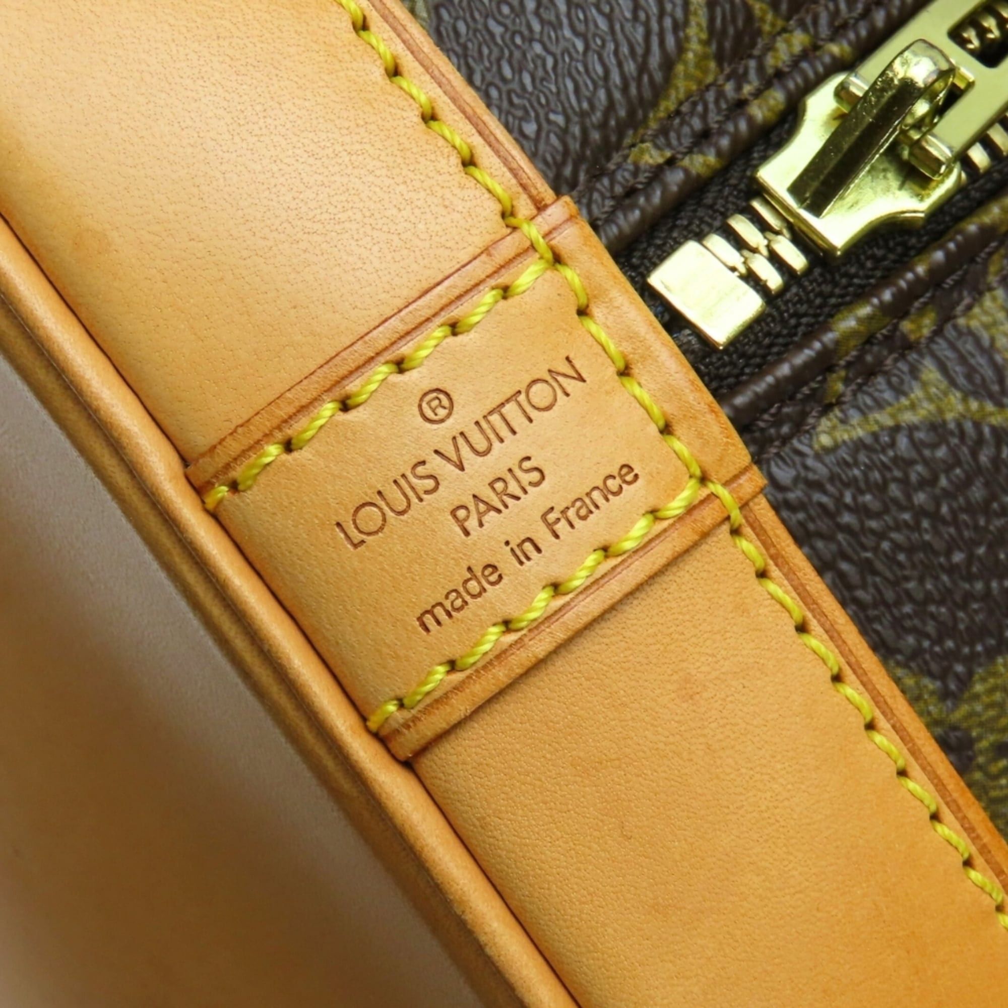 Louis Vuitton Louis Vuitton Alma Handbag (old model) M51130 Monogram Brown Women's LOUIS VUITTON Size ONE SIZE - 11 Thumbnail