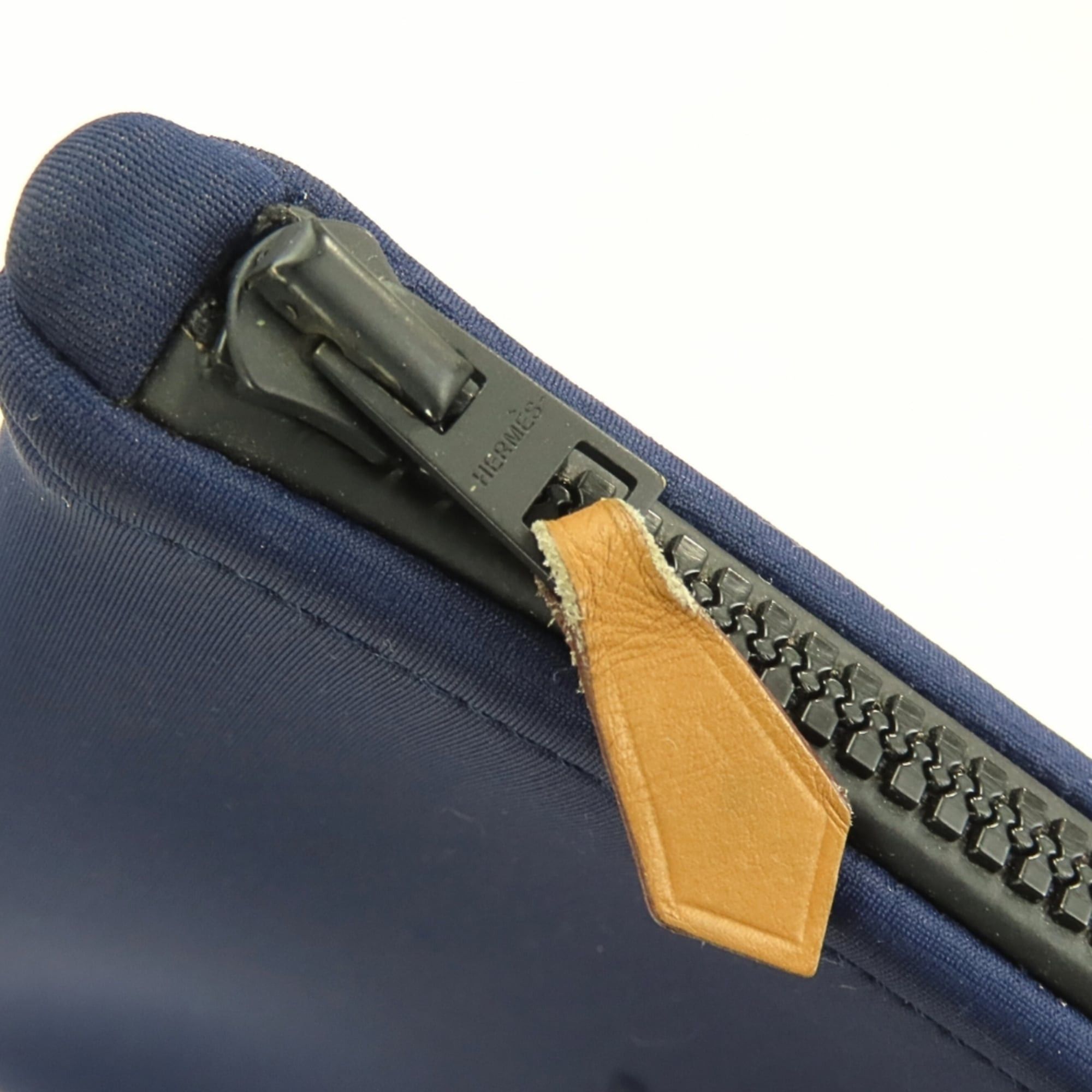 Hermes Hermès Neoban PM Pouch Bag, Polyurethane Polyamide, Navy, Women's/Men's HERMES Size ONE SIZE - 10 Thumbnail