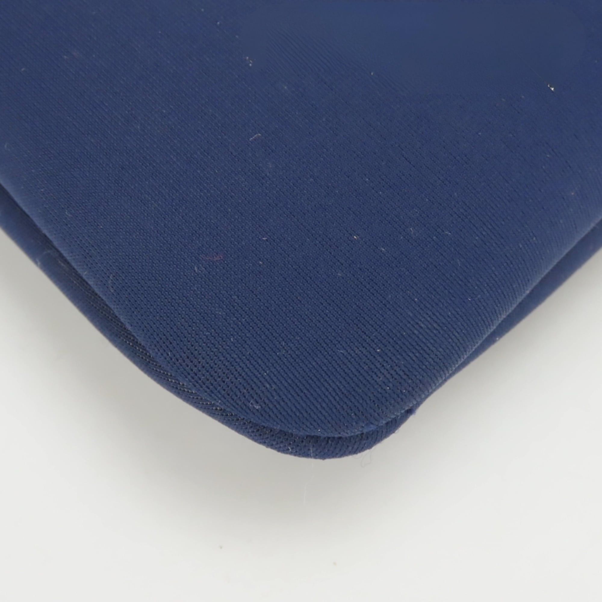 Hermes Hermès Neoban PM Pouch Bag, Polyurethane Polyamide, Navy, Women's/Men's HERMES Size ONE SIZE - 5 Thumbnail