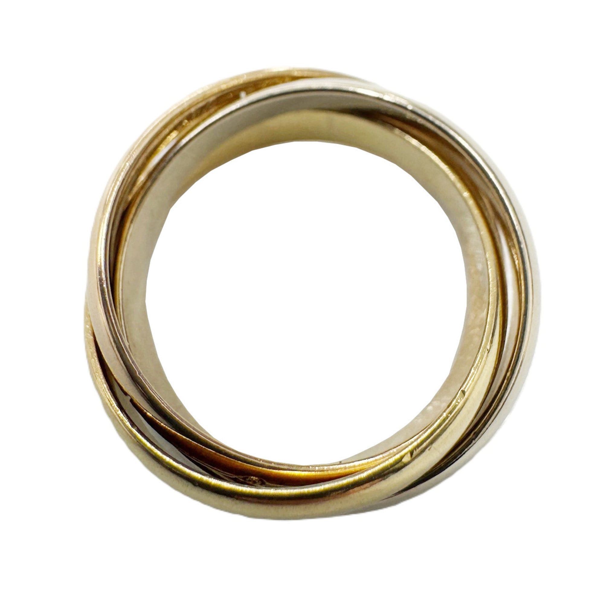 Cartier Cartier Trinity Ring, Three-Color 750 PG, WG, YG #49, Women's Wedding Ring Size ONE SIZE - 3 Thumbnail