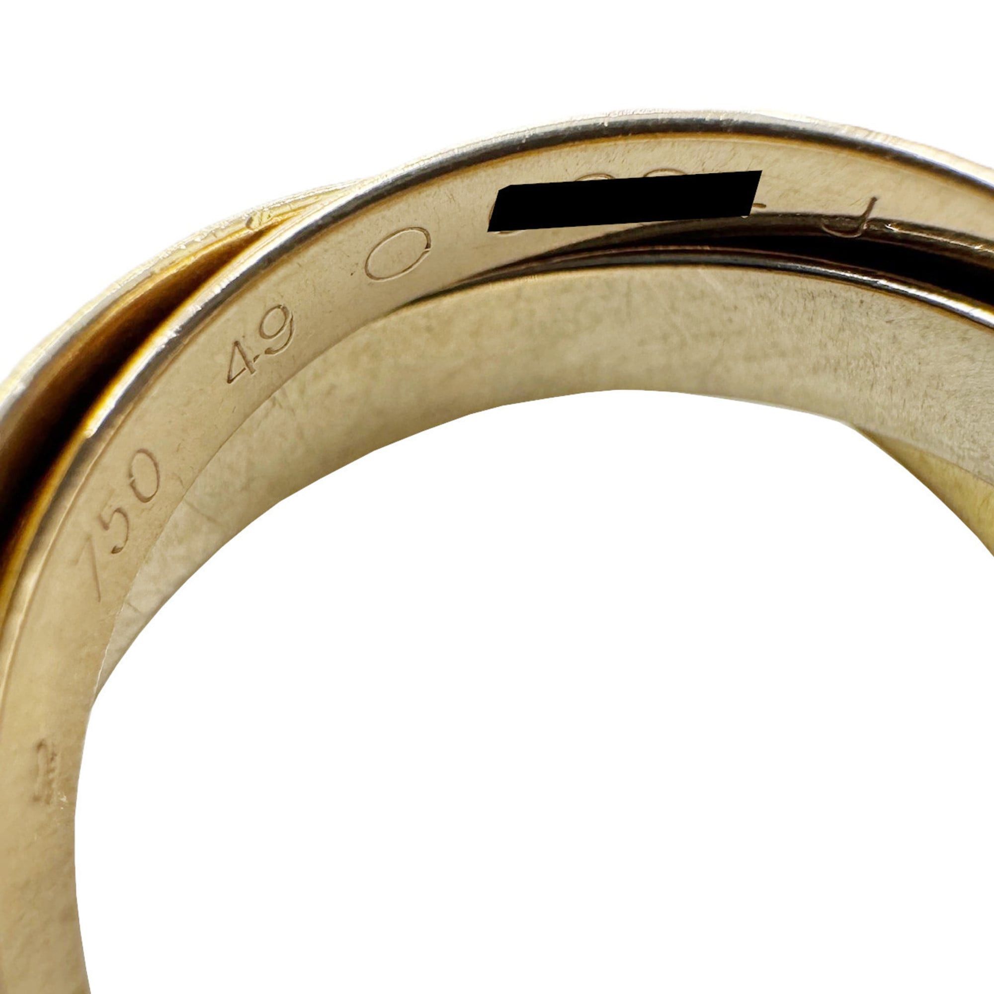 Cartier Cartier Trinity Ring, Three-Color 750 PG, WG, YG #49, Women's Wedding Ring Size ONE SIZE - 5 Thumbnail