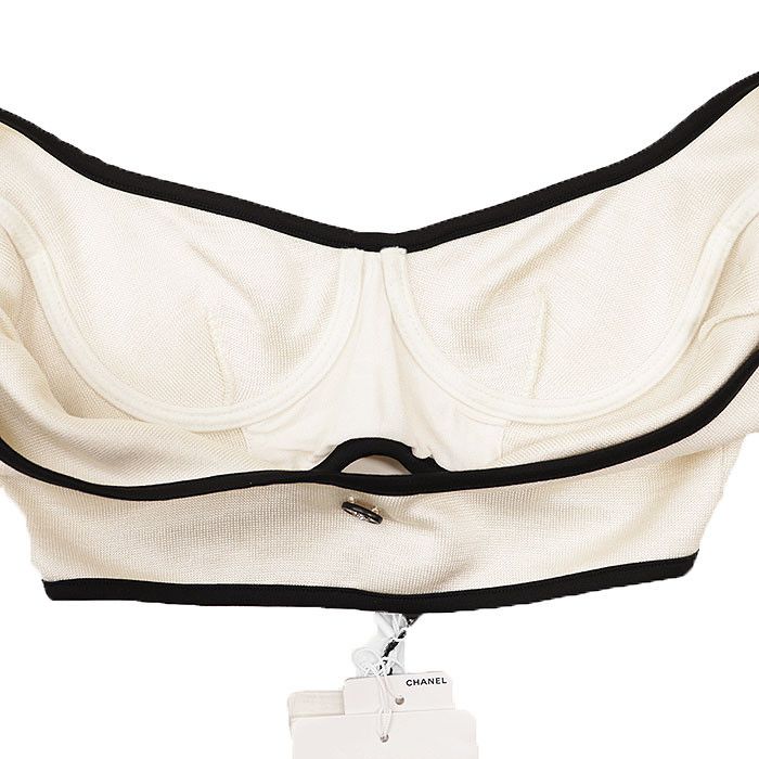 Chanel Chanel Chanel 21S P70684 Silk Knit Cropped Top Textile Tops P70684 DUTY FREE for USA Size ONE SIZE - 9 Thumbnail