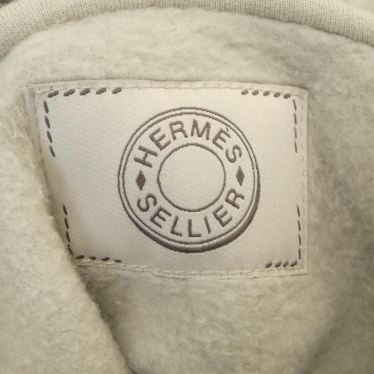 Hermes Hermes Hermès SELLIE Clou de Selle XXL Hoodie Textile Sweatshirts & Hoodies DUTY FREE for USA Size ONE SIZE - 4 Thumbnail