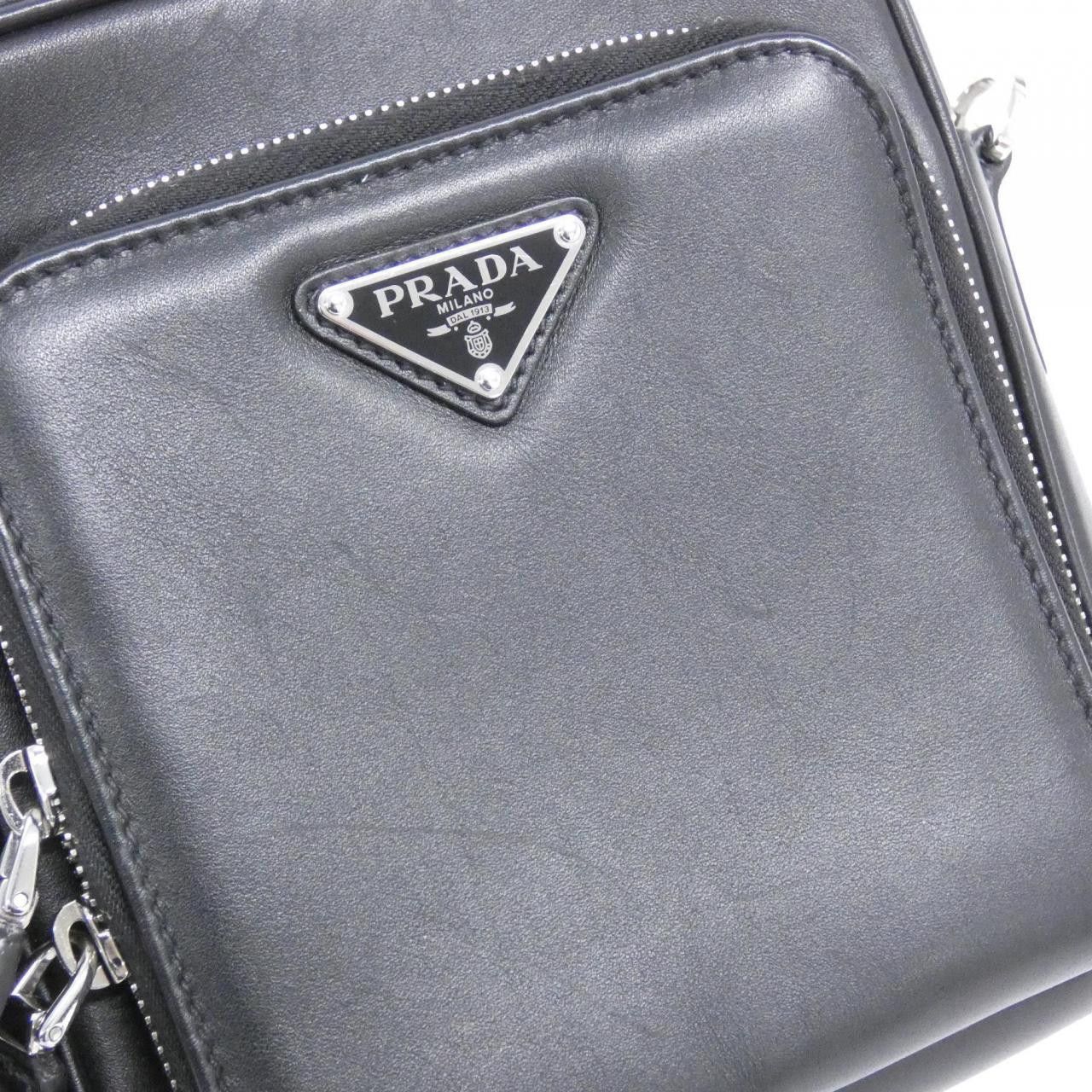 Prada Prada Prada 2VH168 Softy Shoulder Bag Leather Crossbody Bag 2VH168 DUTY FREE for USA Size ONE SIZE - 4 Thumbnail