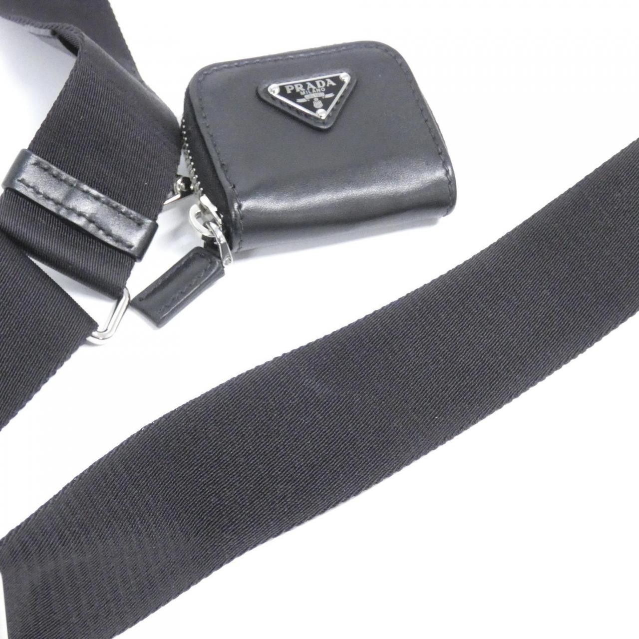 Prada Prada Prada 2VH168 Softy Shoulder Bag Leather Crossbody Bag 2VH168 DUTY FREE for USA Size ONE SIZE - 7 Thumbnail